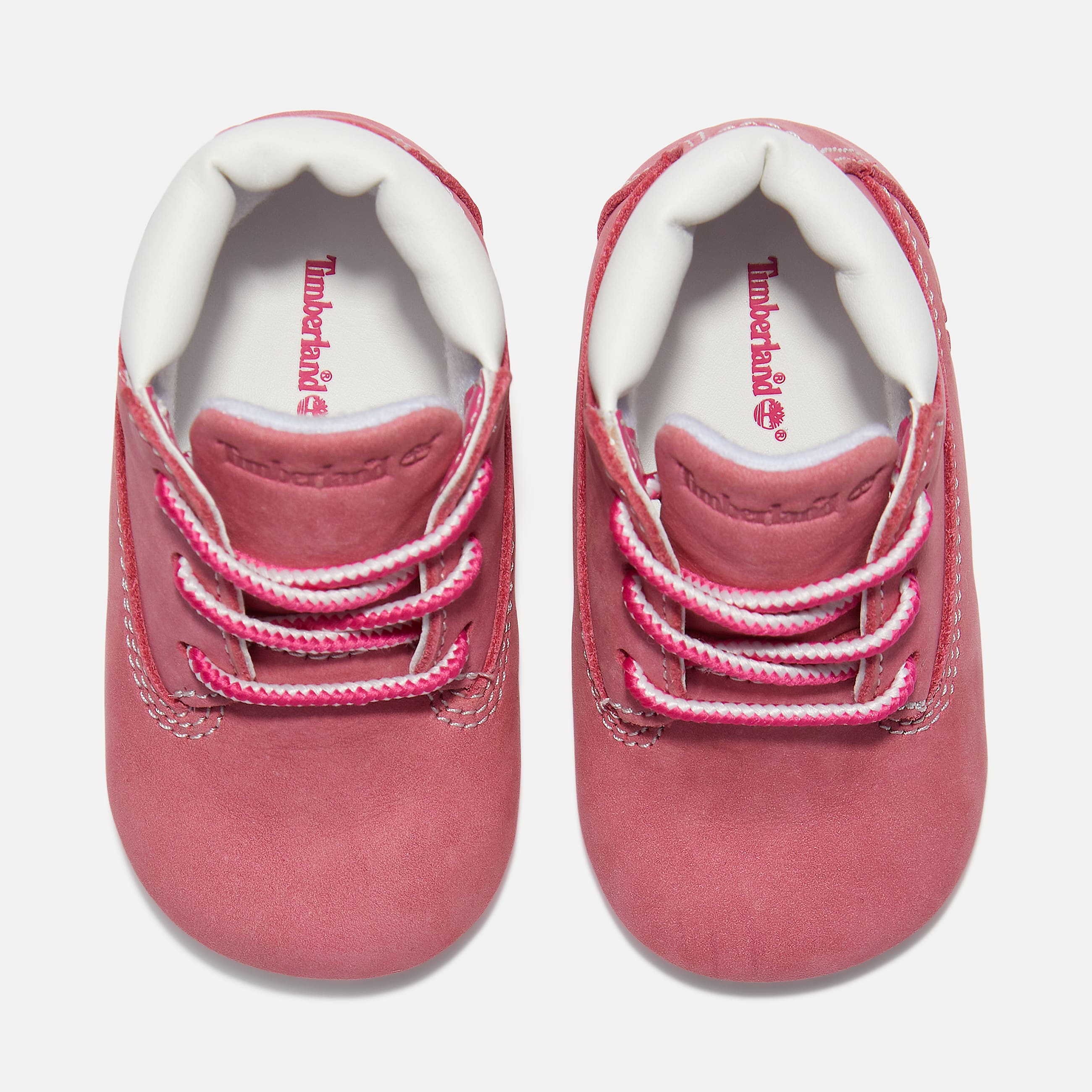 Bottine pour bbs TBL Nubuck rose moyen ALT2