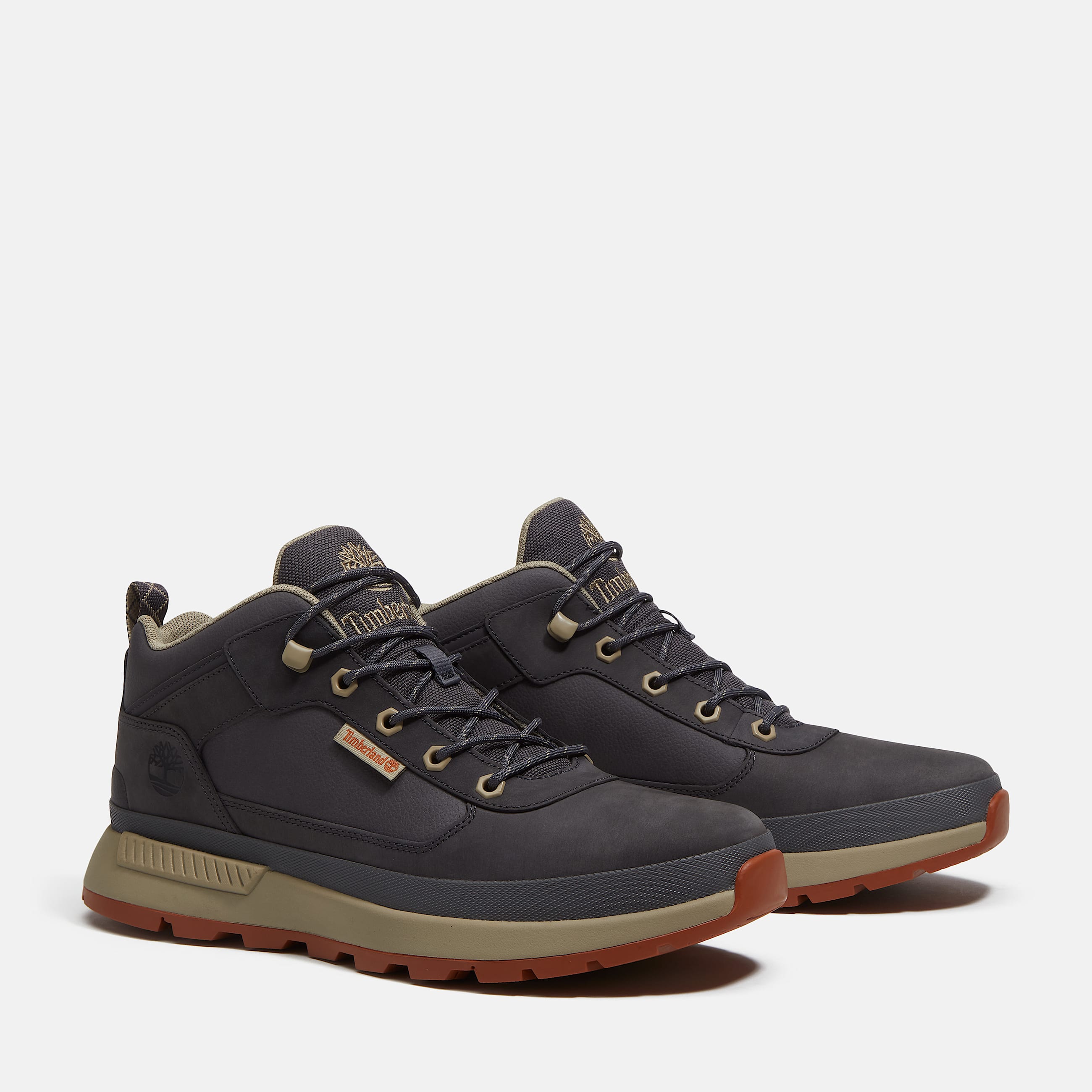 Chaussure sport Field Trekker pour hommes TBL Nubuck gris foncBrun mifonc ALT4