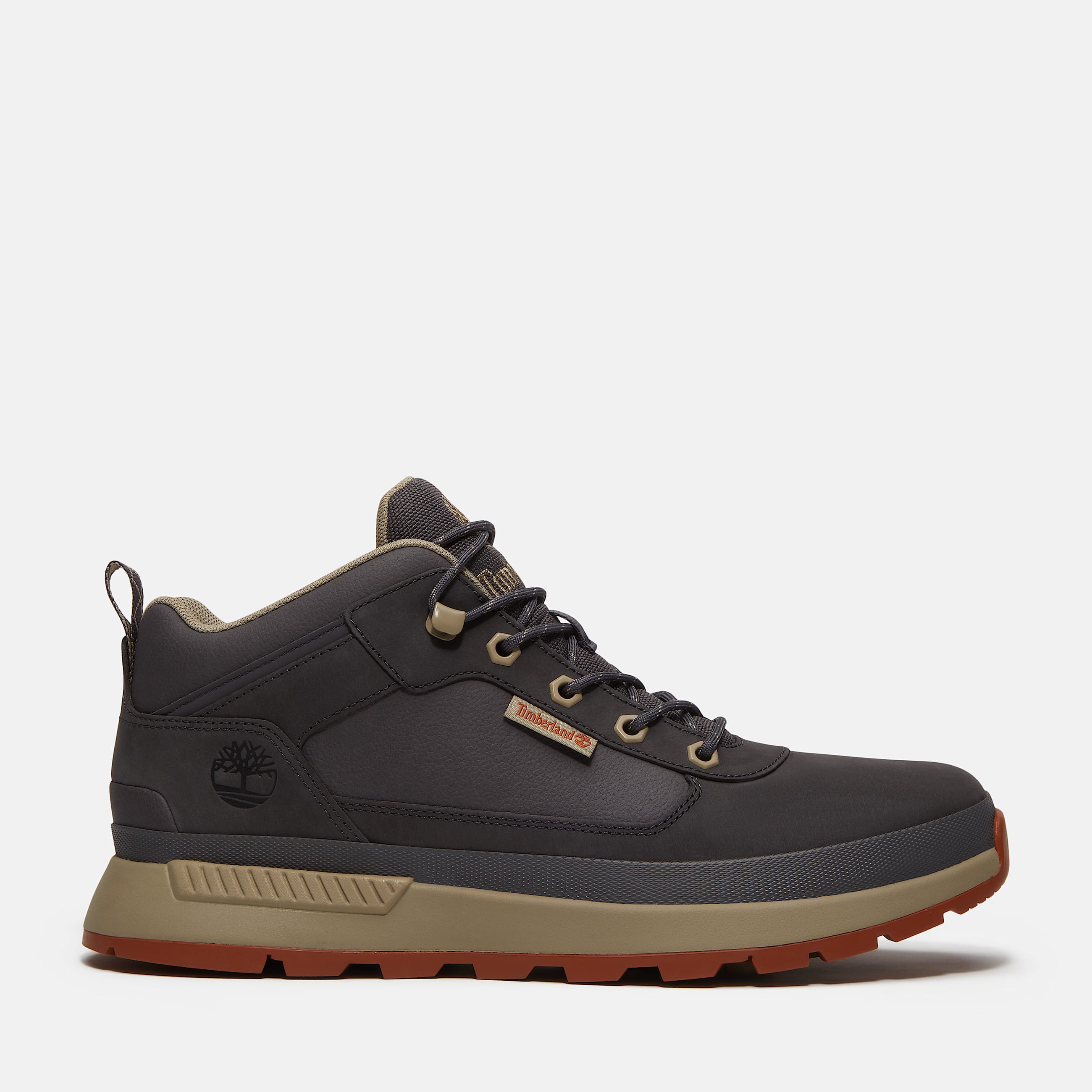 Chaussure sport Field Trekker pour hommes TBL Nubuck gris foncBrun mifonc HERO