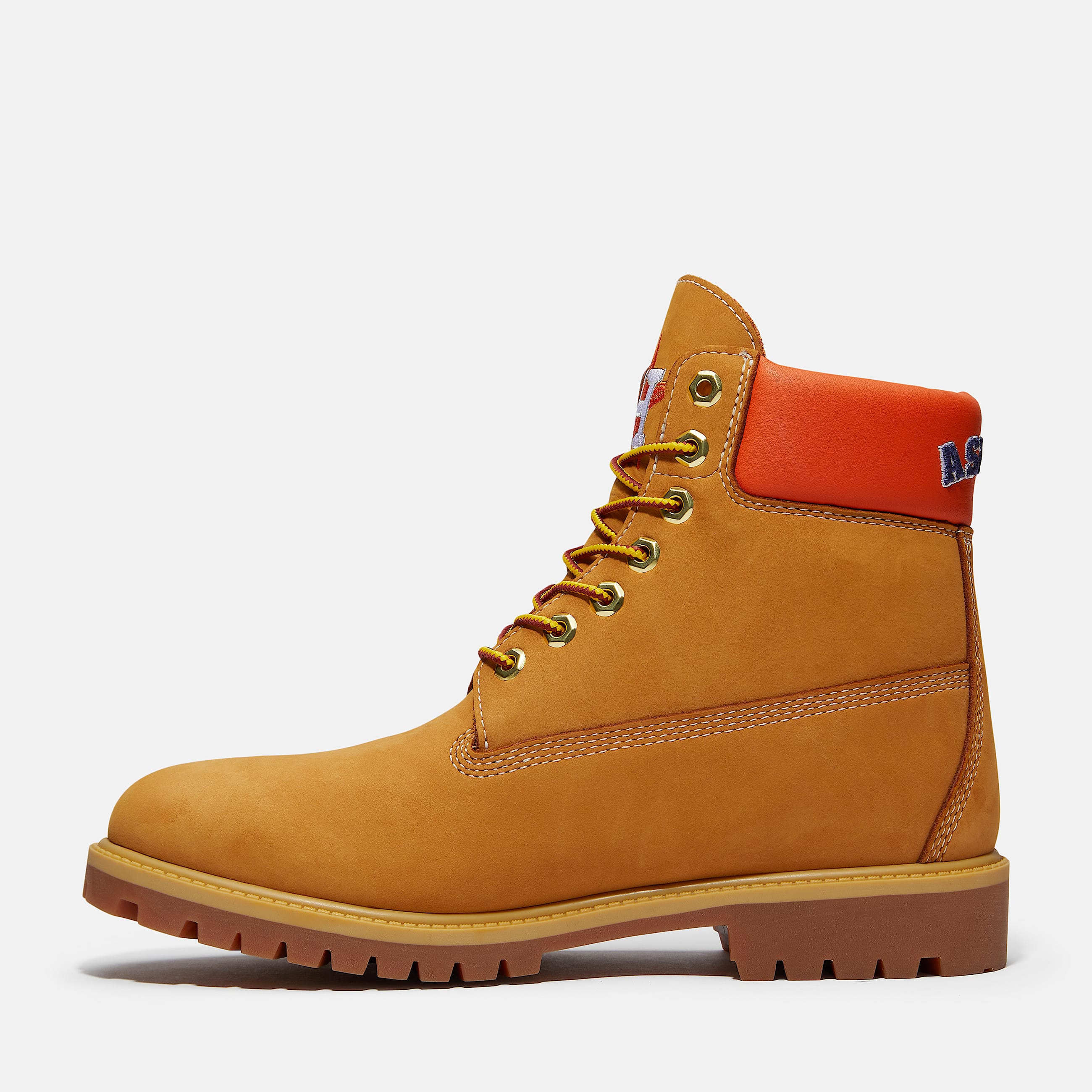 Botas impermeables Timberland Heritage de 6 pulgadas para Hombre TBL Nobuck color trigoNaranja ALT6