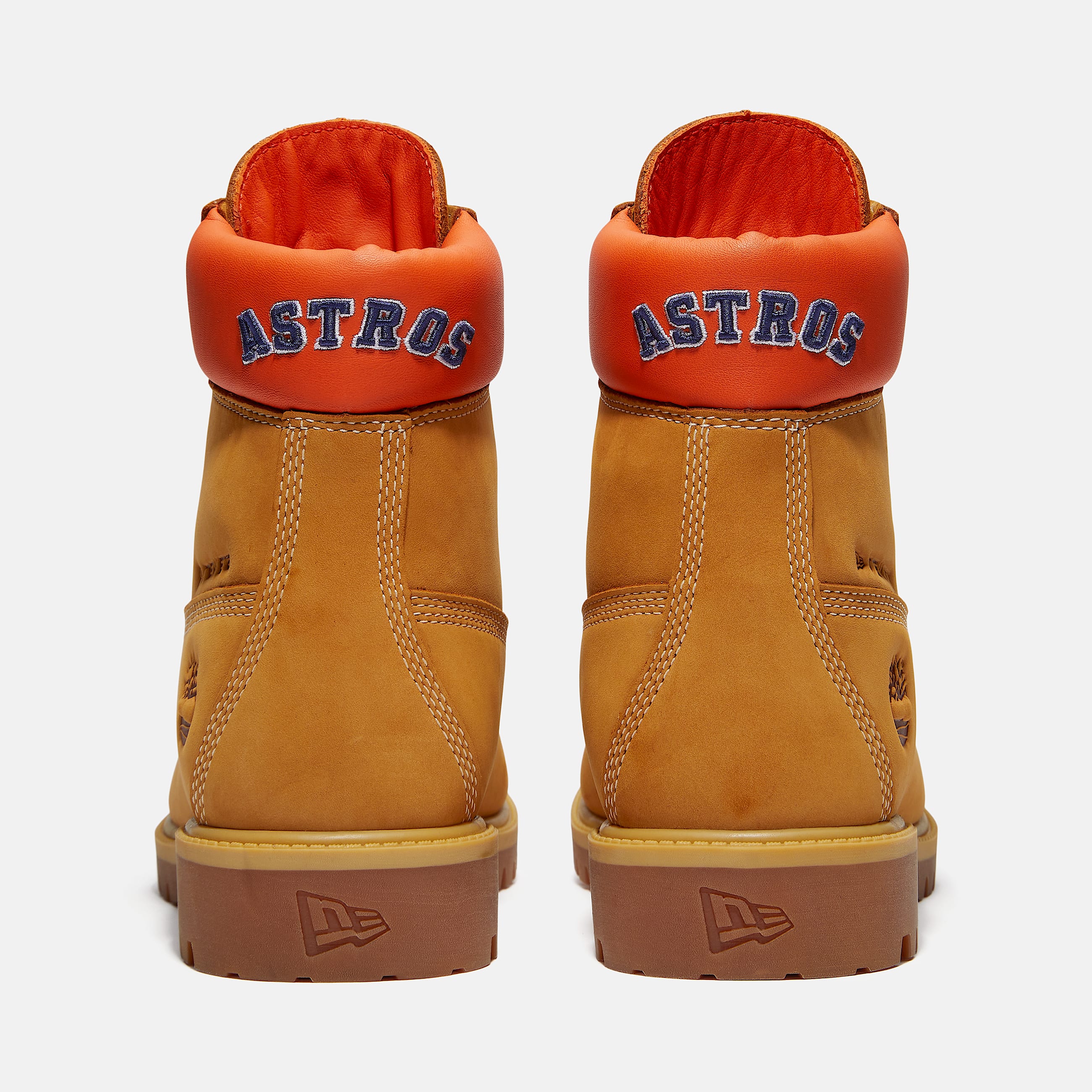 Botas impermeables Timberland Heritage de 6 pulgadas para Hombre TBL Nobuck color trigoNaranja ALT5