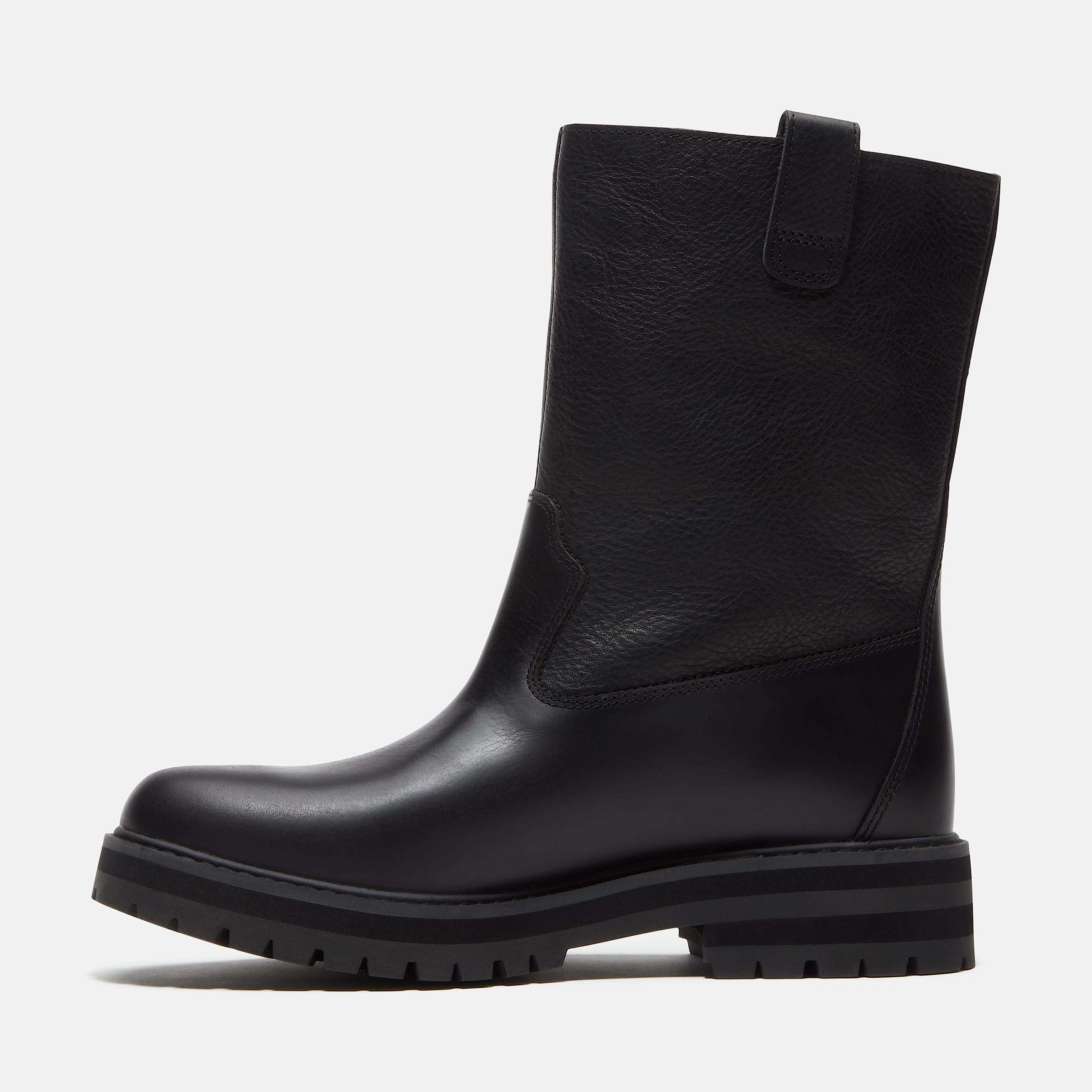 Botas Britton Drive PullOn para Mujer TBL Piel de grano entero negro ALT6