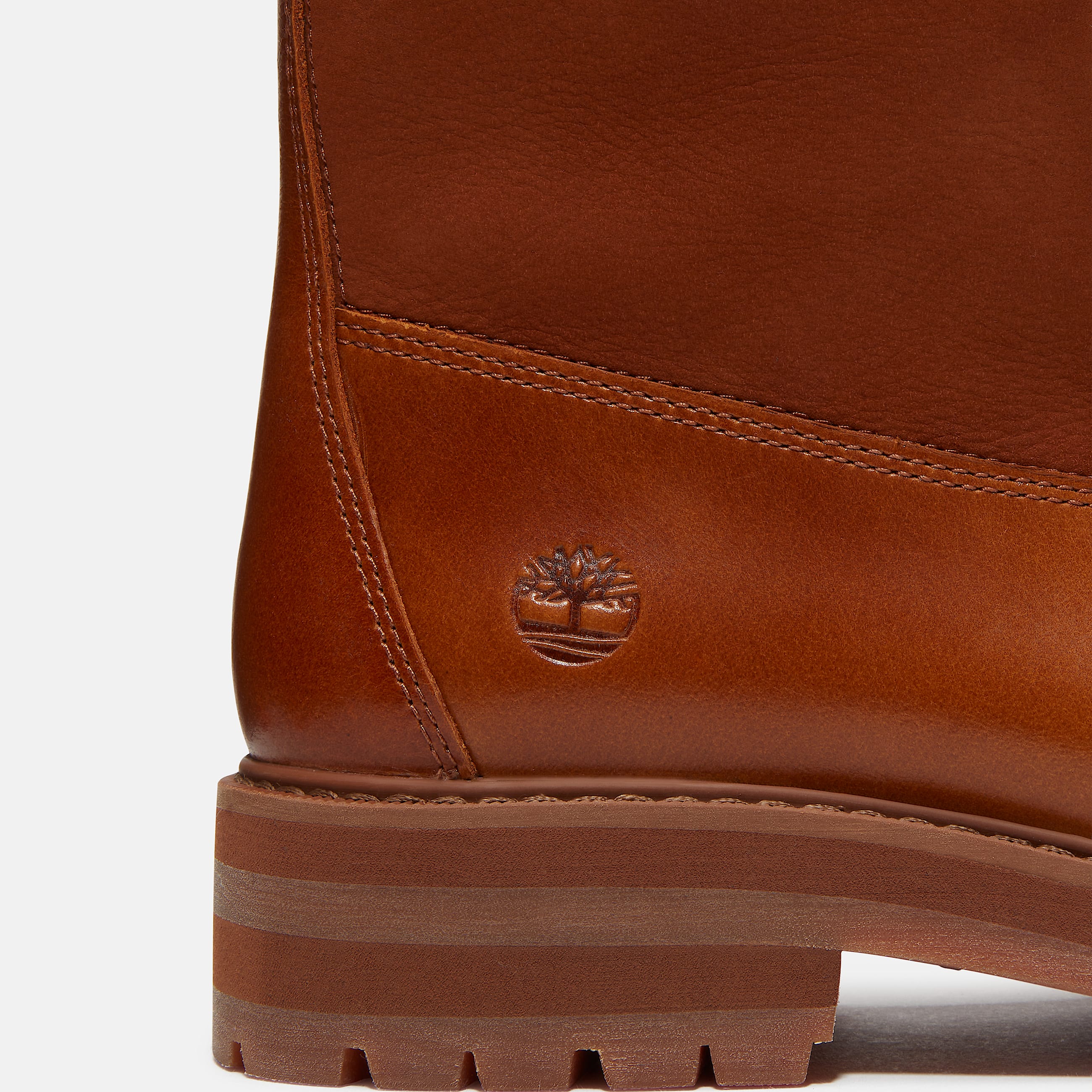 Botas Britton Drive PullOn para Mujer TBL Piel de grano entero marrn medio ALT7