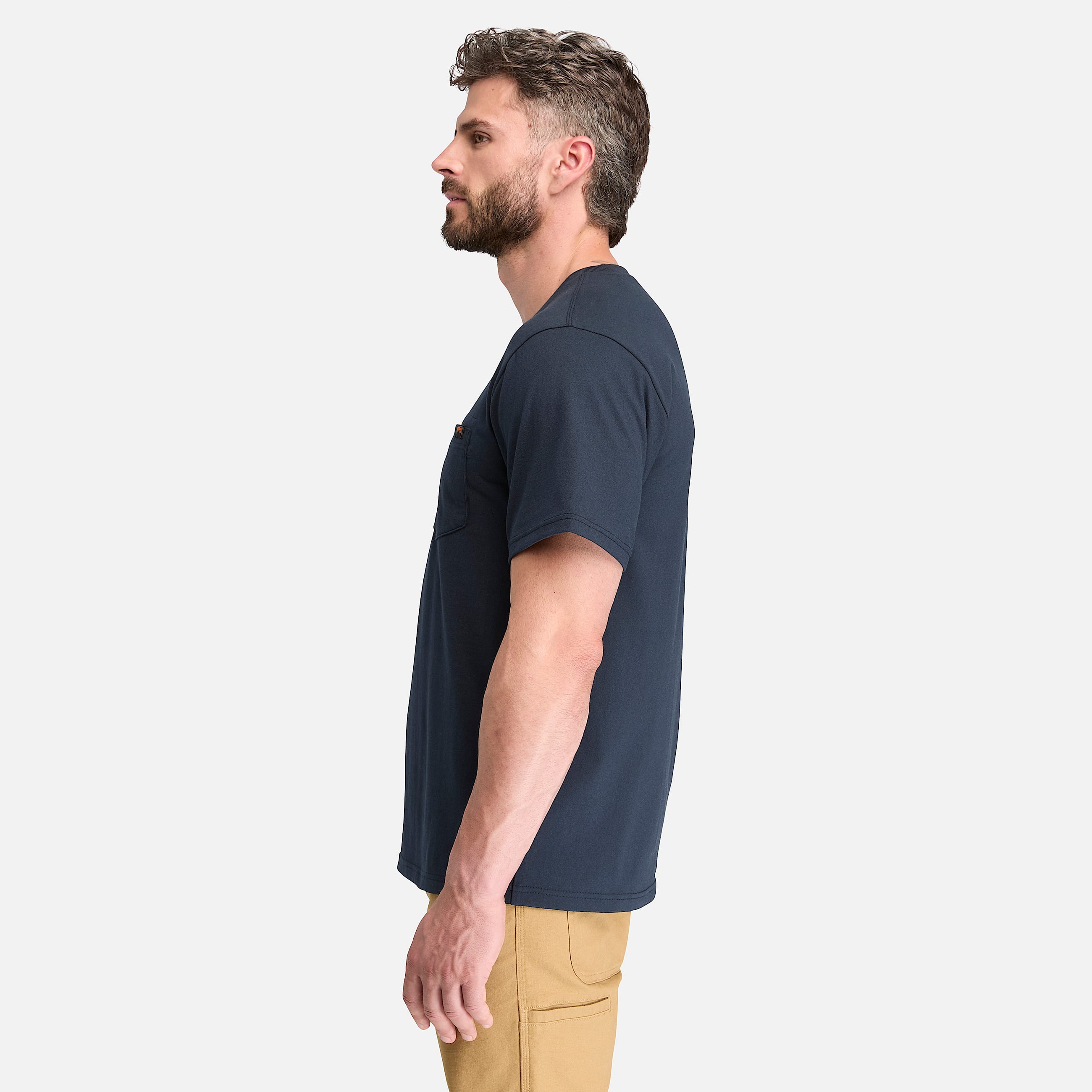 Mens Timberland PRO ShortSleeve Pocket TShirt TBL Carbon ALT7