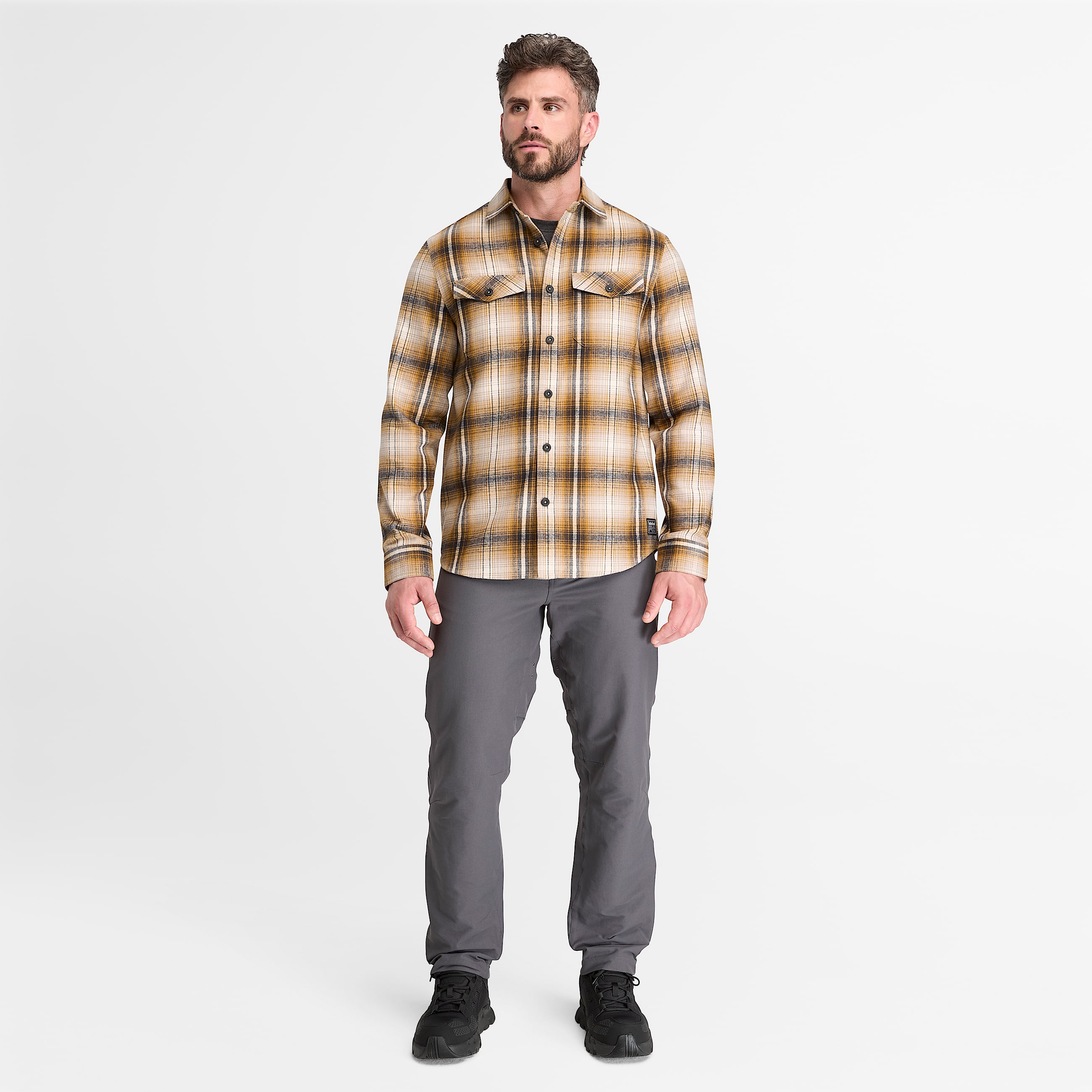 Mens Timberland PRO Bonded Stretch Canvas Work Pant TBL Asphalt ALT2