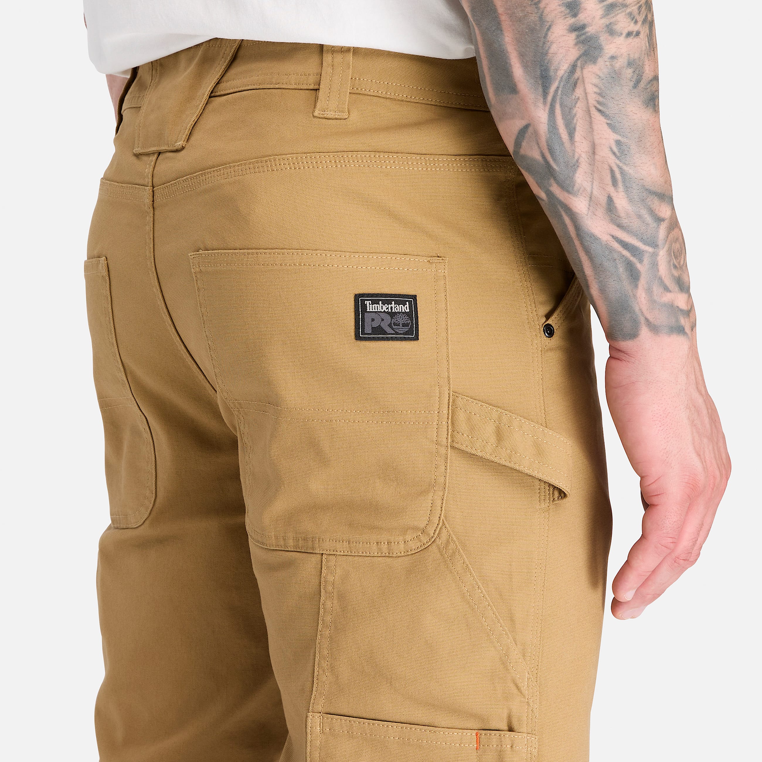 Mens Timberland PRO Canvas Work Pant TBL Dark Wheat ALT3