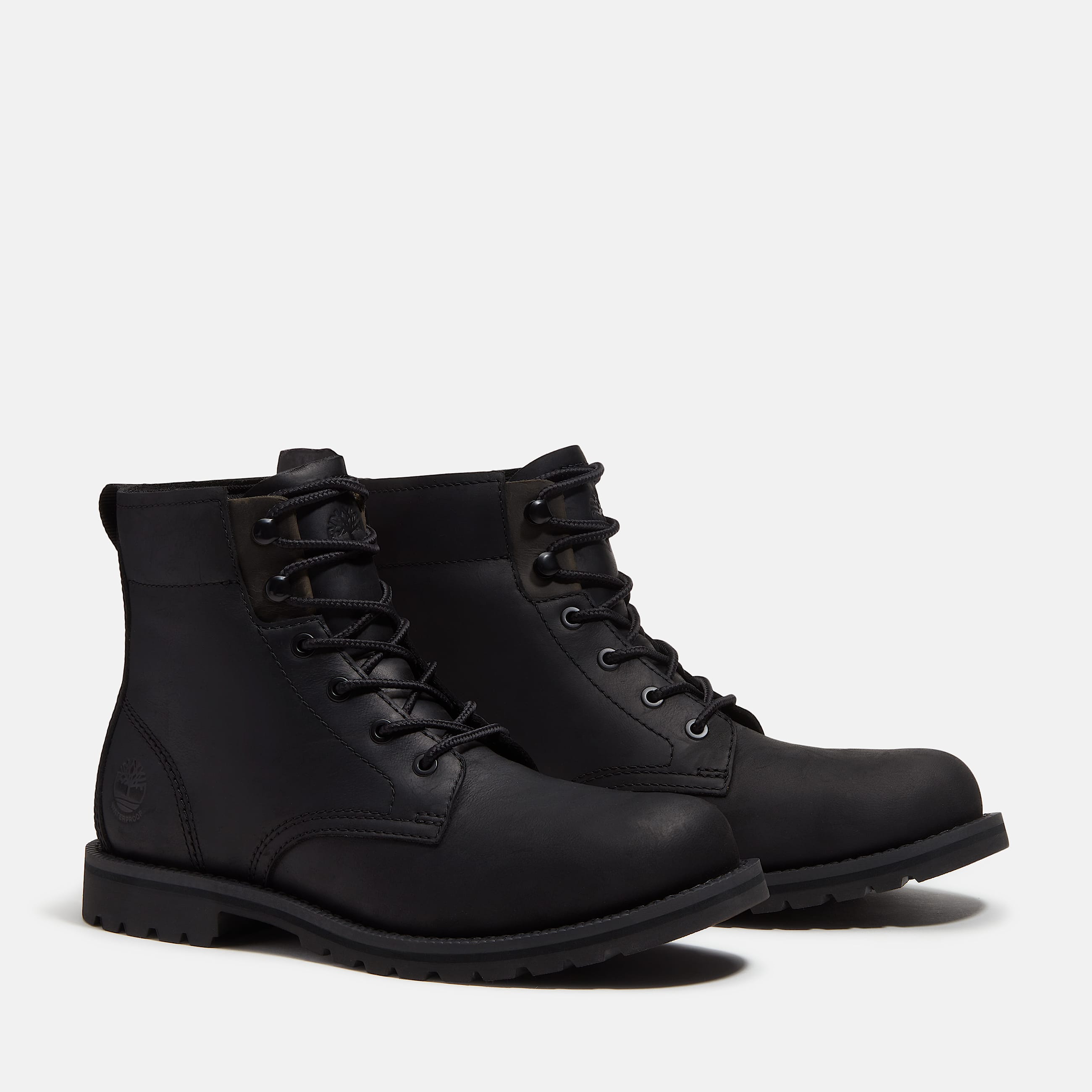 Mens Britton Mills Waterproof Boot TBL Blackout FullGrain ALT4