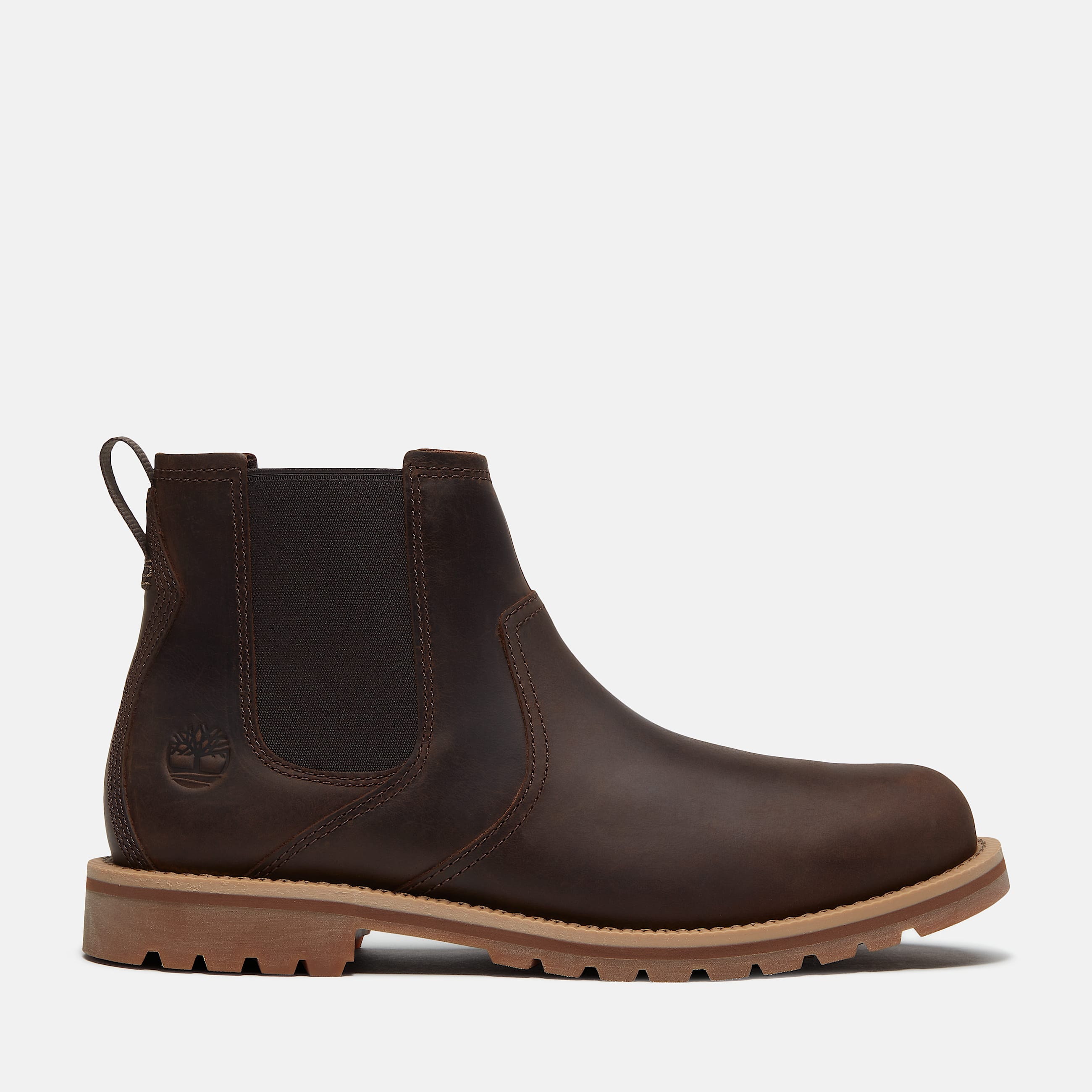 Mens Britton Falls Chelsea Boot TBL Dark Brown FullGrain HERO