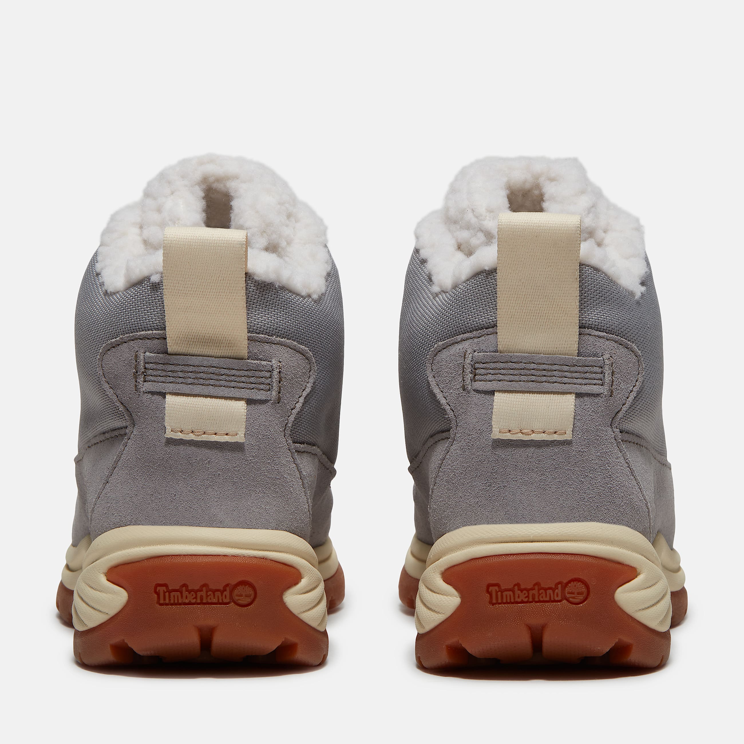 Womens White Ledge Mid Waterproof Boot TBL Light Grey Suede ALT5