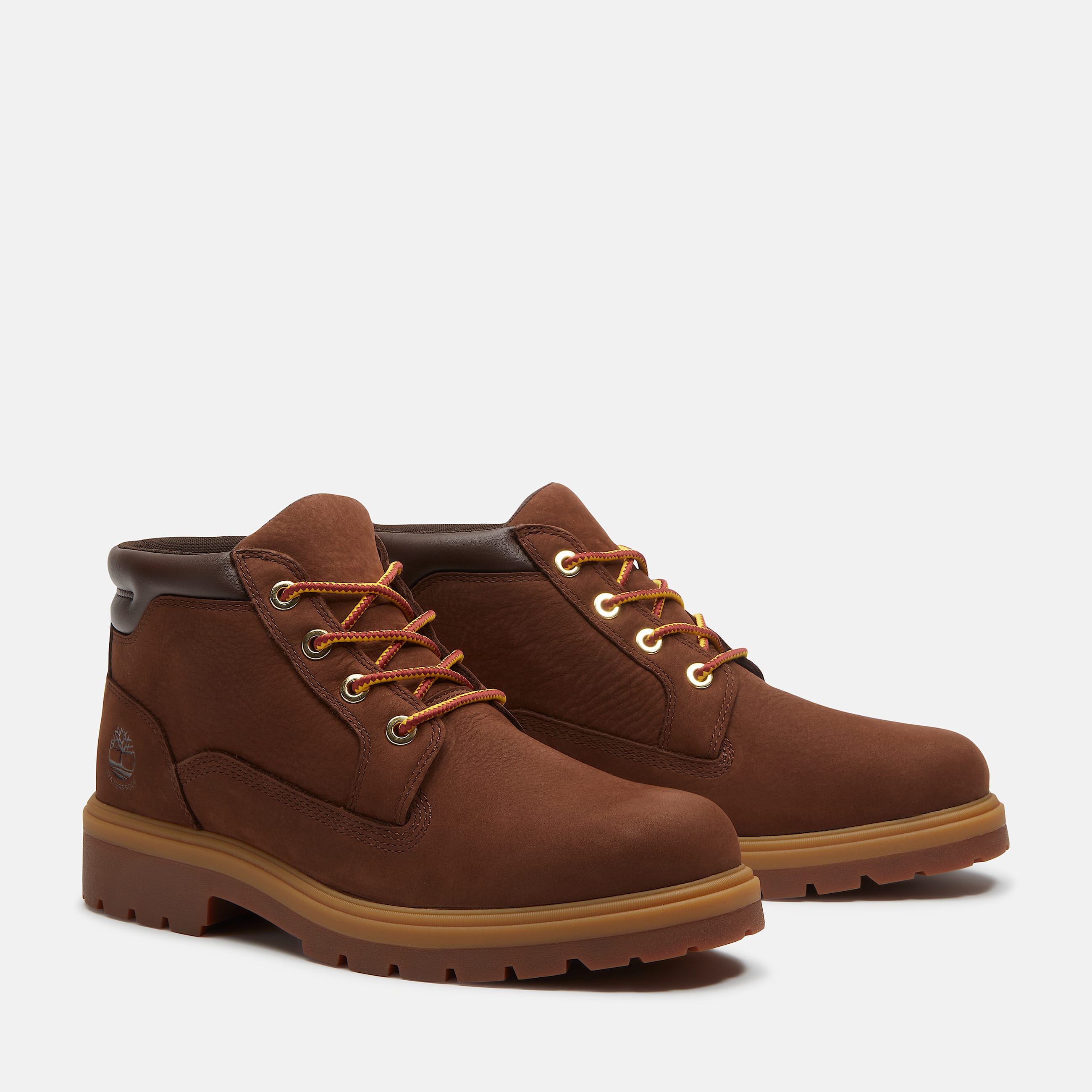 Mens Auburn Falls Waterproof Chukka Boot TBL Dark Brown Nubuck ALT4
