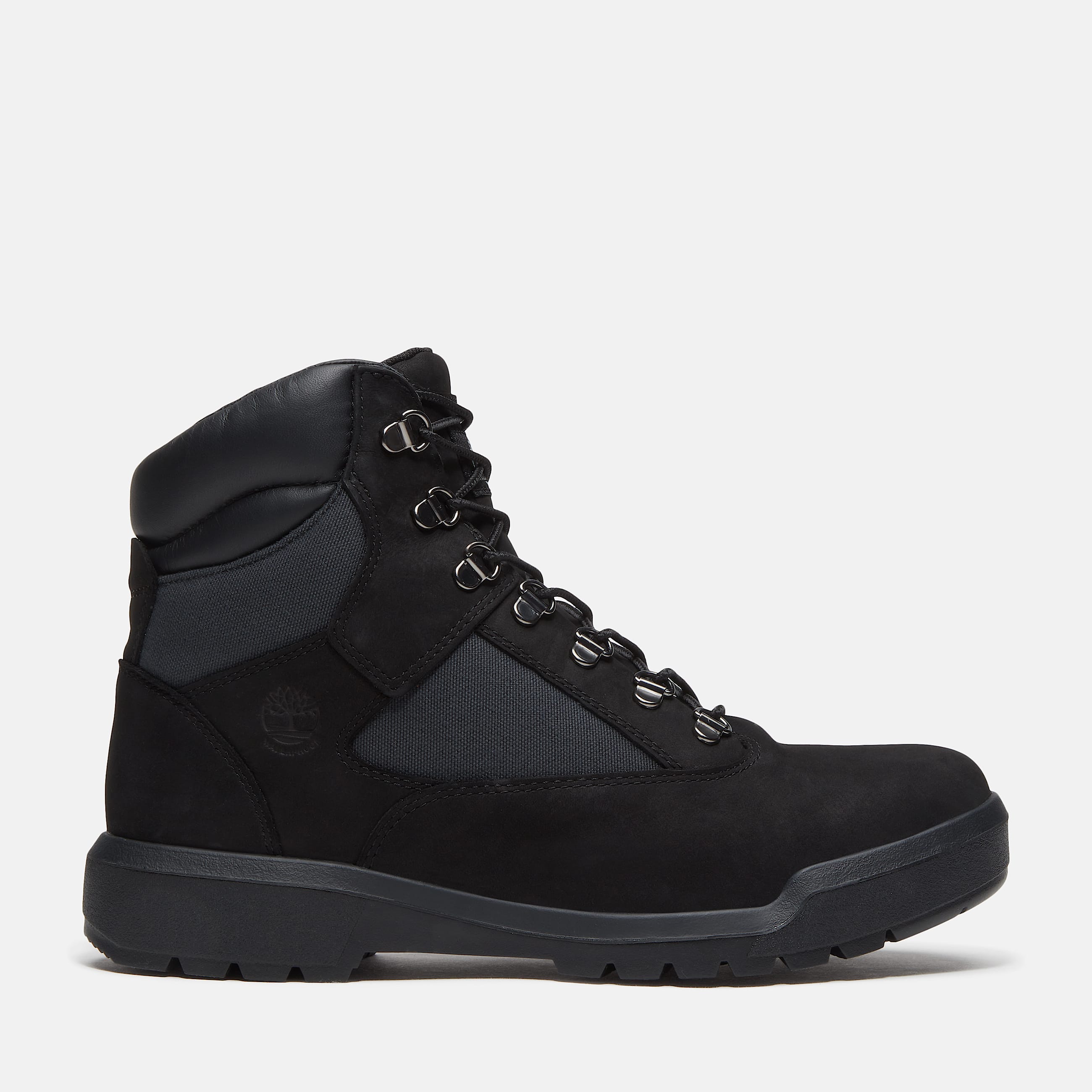 Mens ReEngineered Waterproof Mid Field Boot TBL Black Nubuck HERO