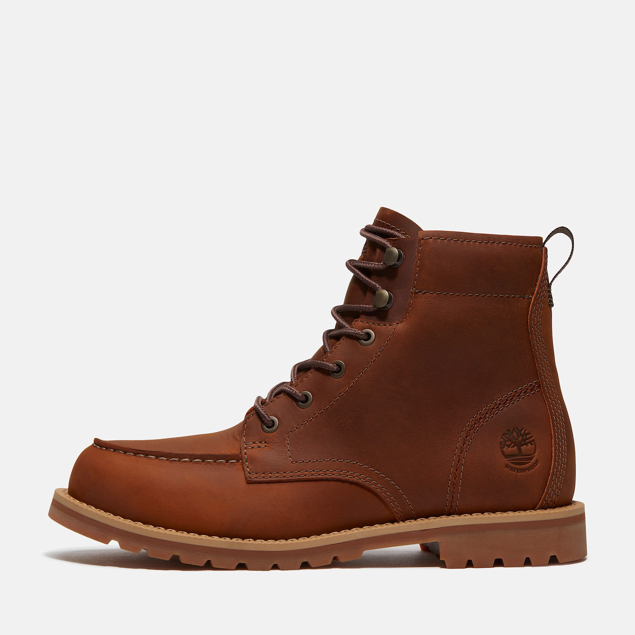 Botas impermeables Britton Falls Mid para Hombre TBL Piel de grano entero marrn medio ALT8