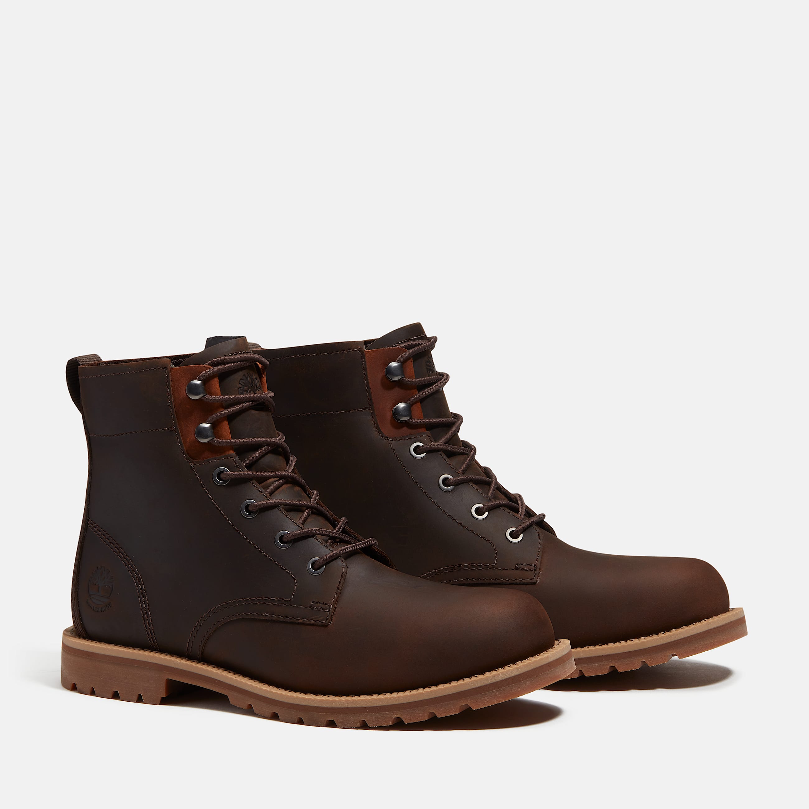 Mens Britton Mills Waterproof Boot TBL Dark Brown FullGrain ALT4