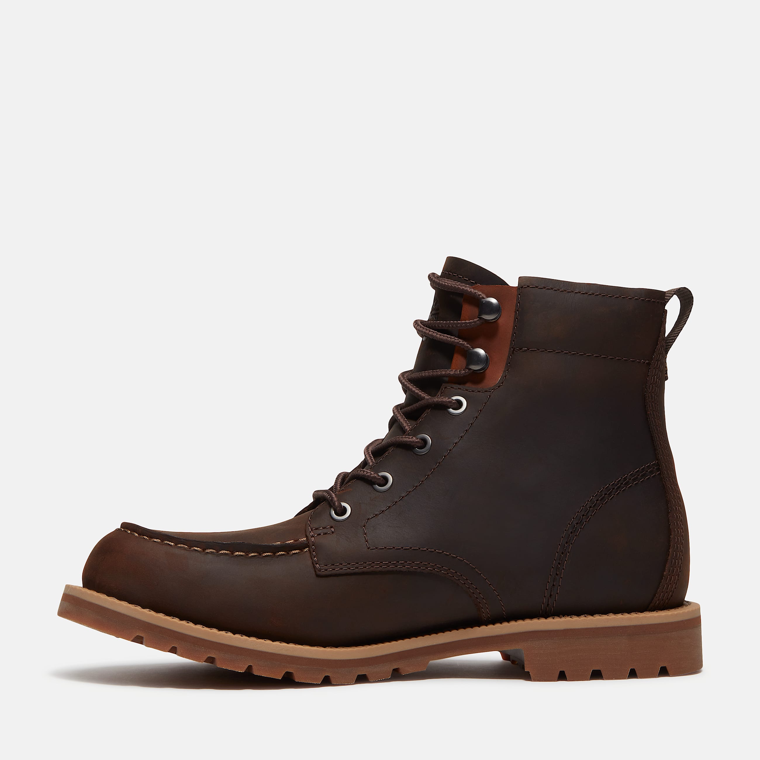 Mens Britton Falls Mid Waterproof Boot TBL Dark Brown FullGrain ALT6