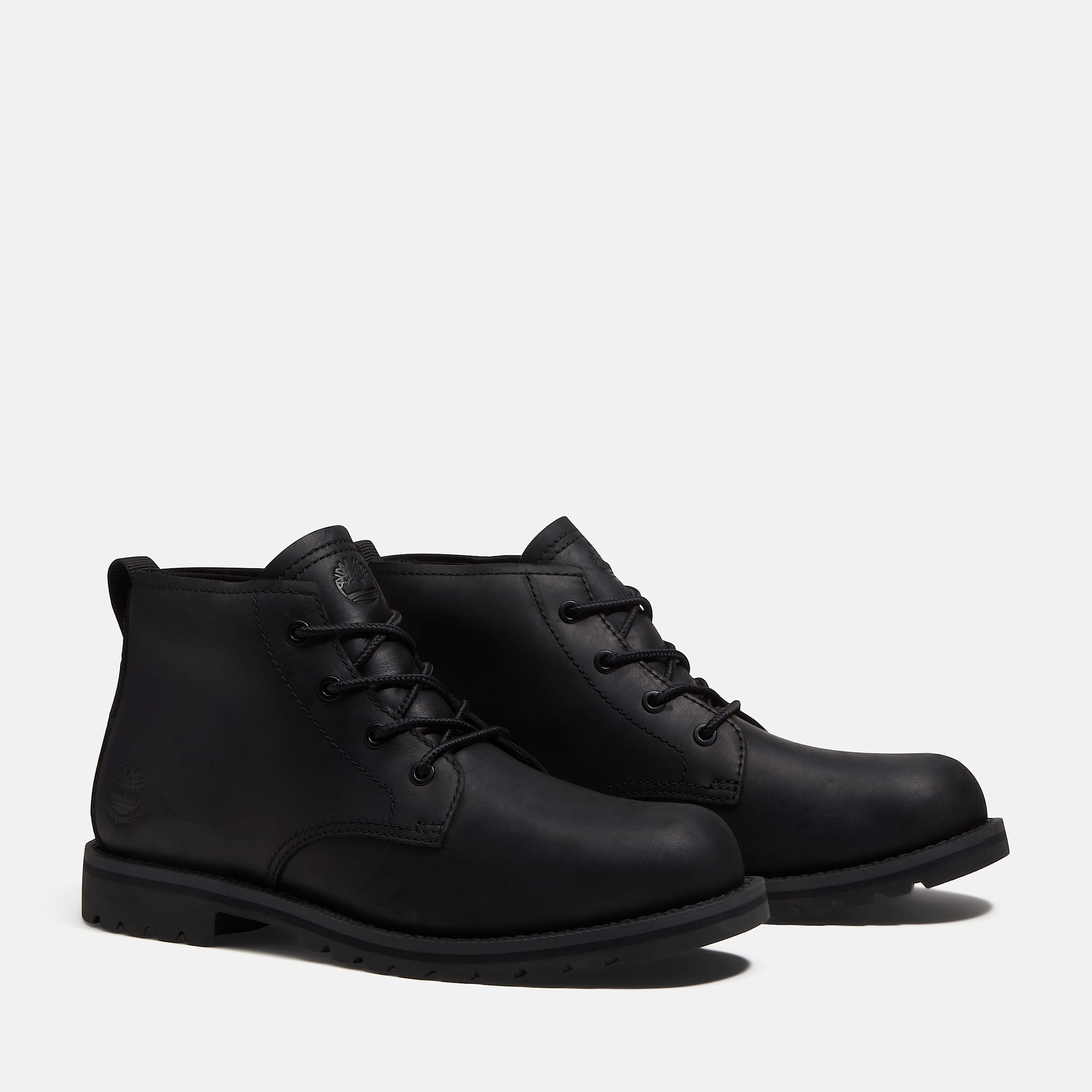 Mens Britton Falls Waterproof Chukka Boot TBL Blackout FullGrain ALT4