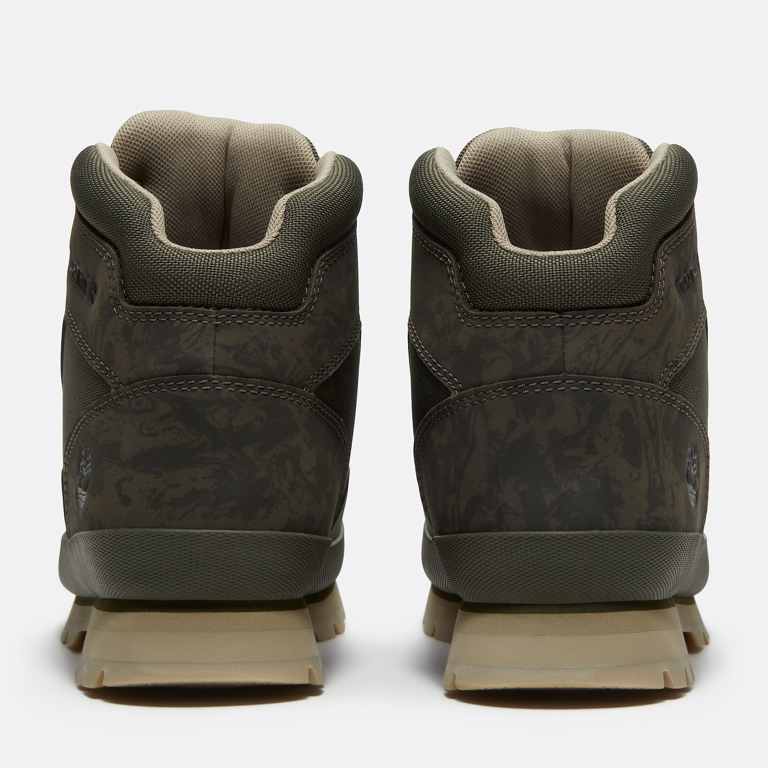 Mens Euro Hiker TBL Dark Green NubuckCamo ALT5