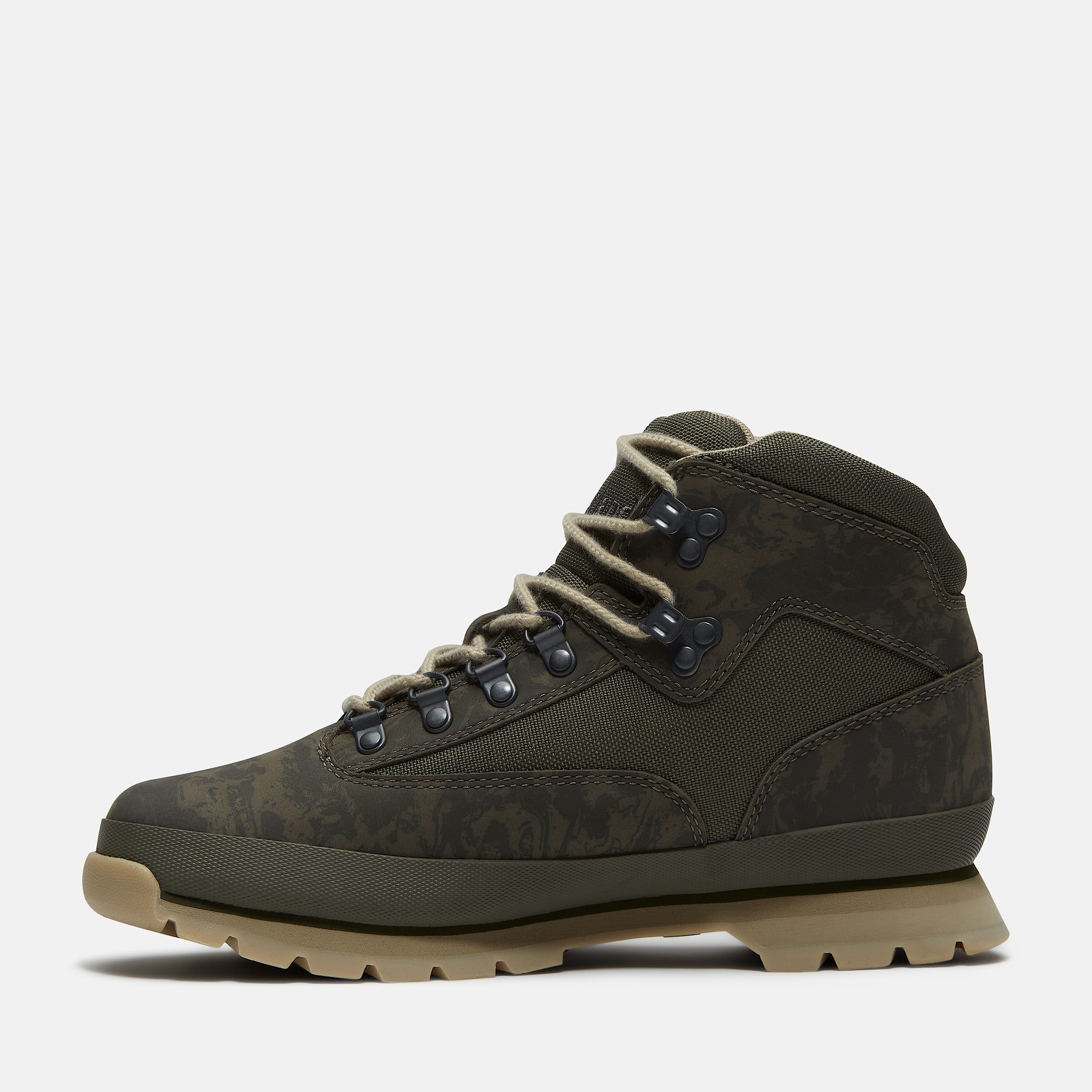 Mens Euro Hiker TBL Dark Green NubuckCamo ALT6