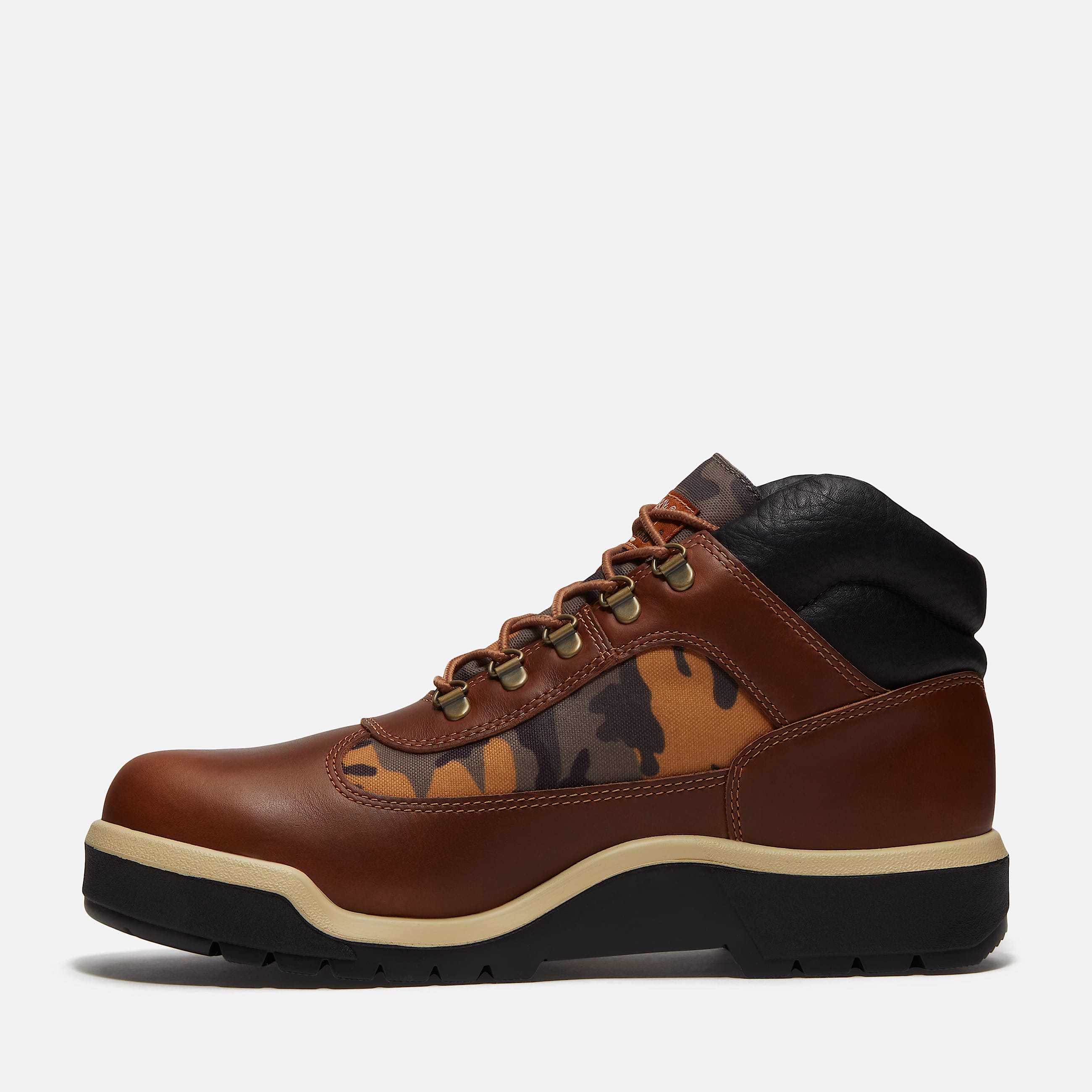 Mens Field Boot with GORETEX Membrane TBL Brown FullGrainCamo ALT6