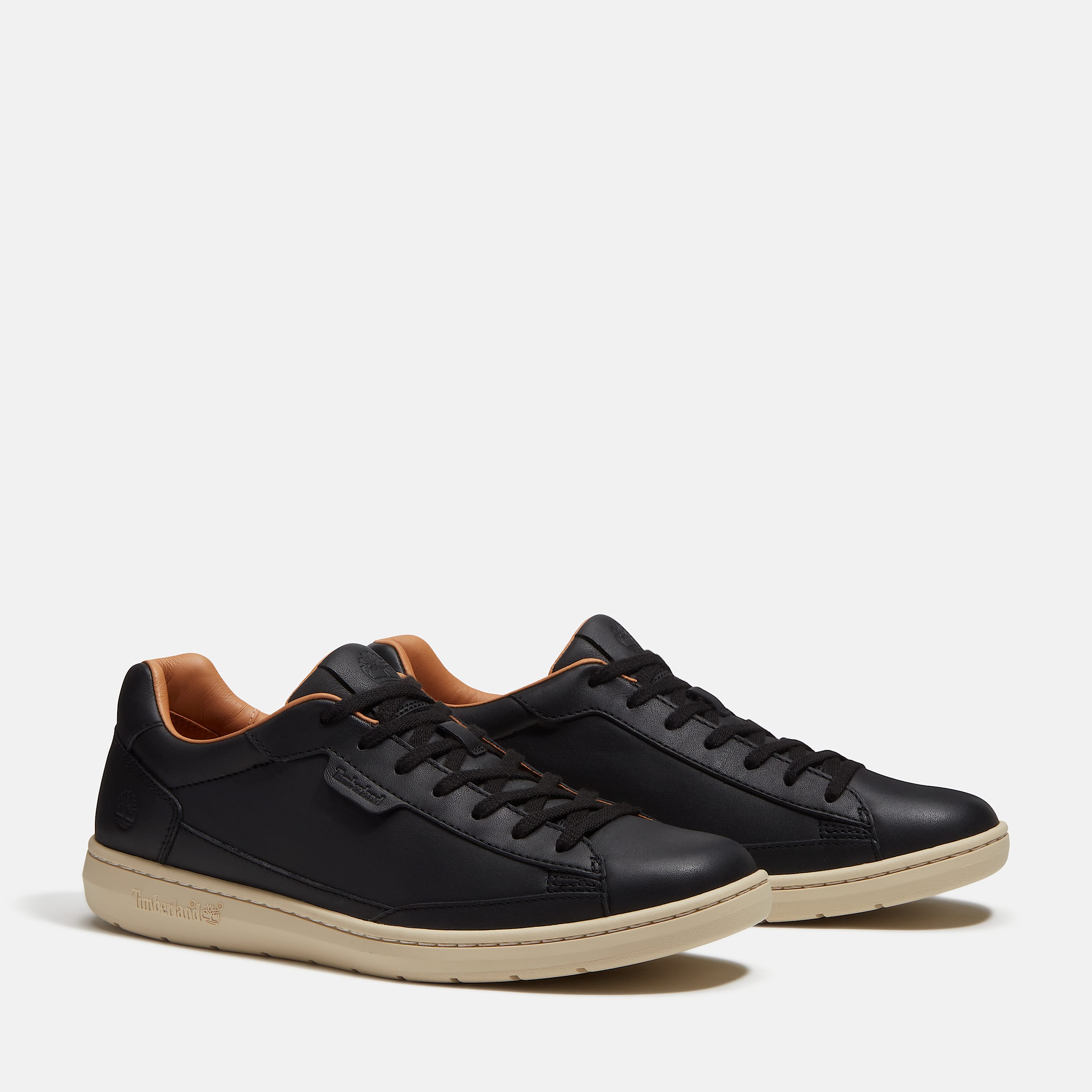Tenis Portofino Pier para Hombre TBL Piel de grano completo negro ALT4
