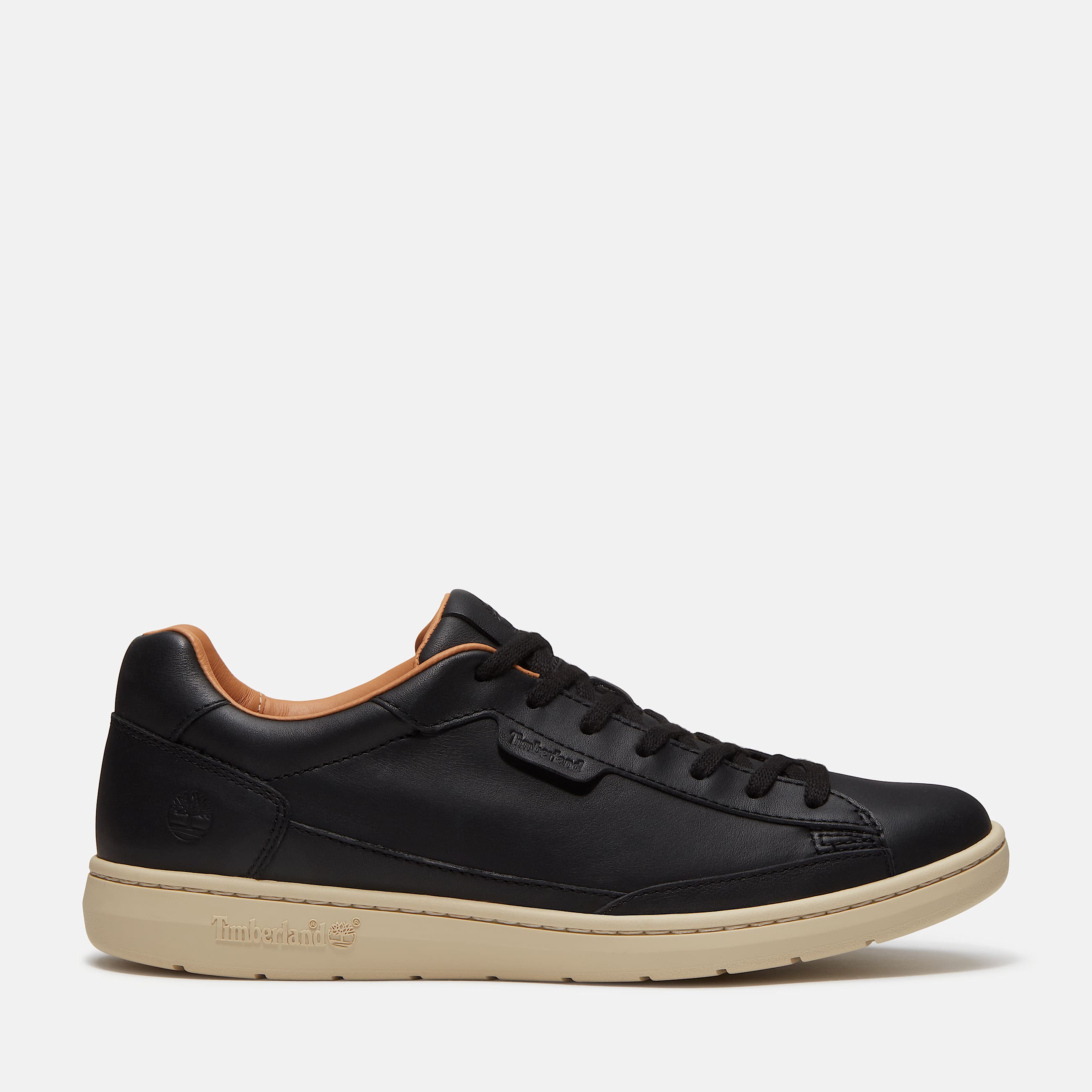 Tenis Portofino Pier para Hombre TBL Piel de grano completo negro HERO