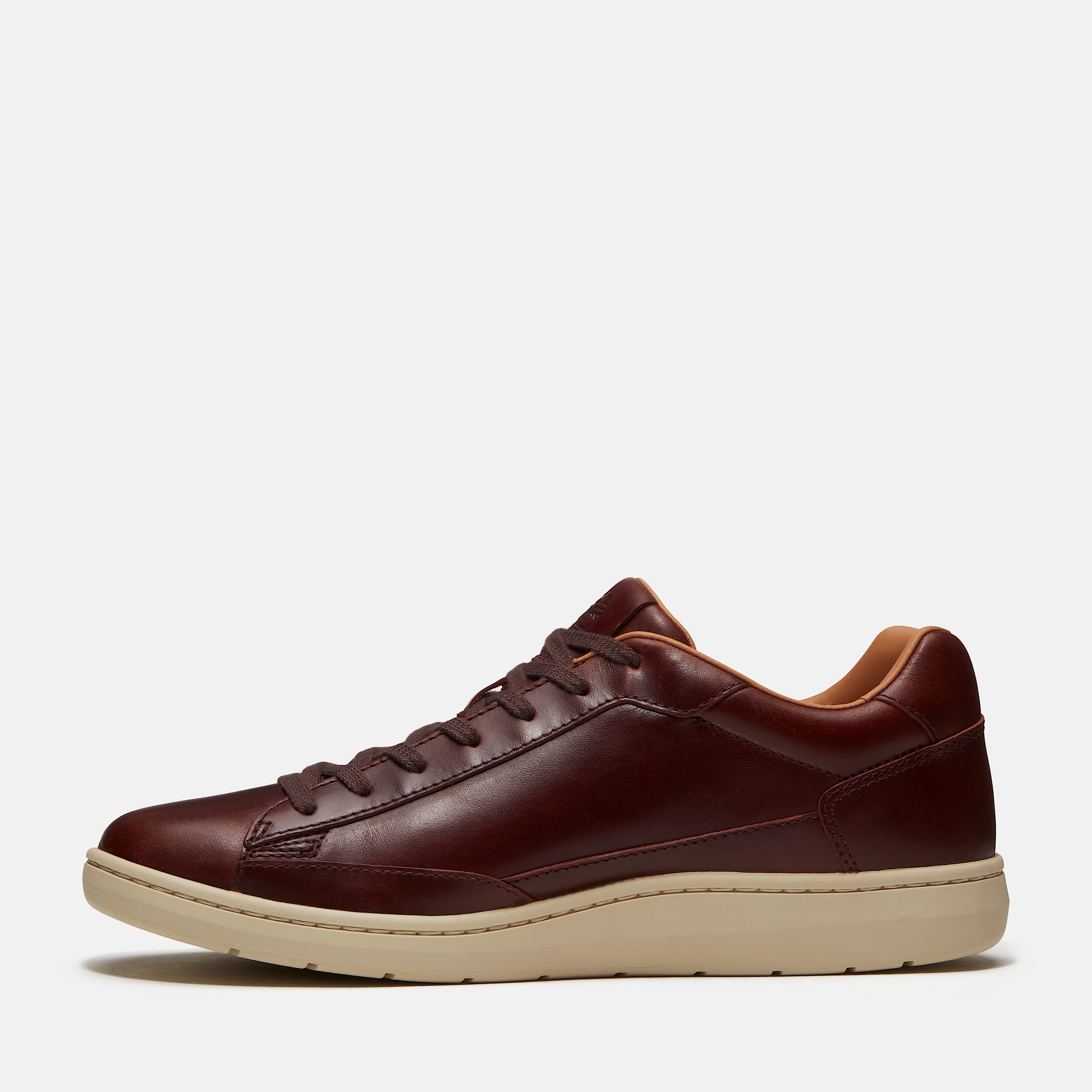 Tenis Portofino Pier para Hombre TBL Piel de grano completo color burdeos ALT6