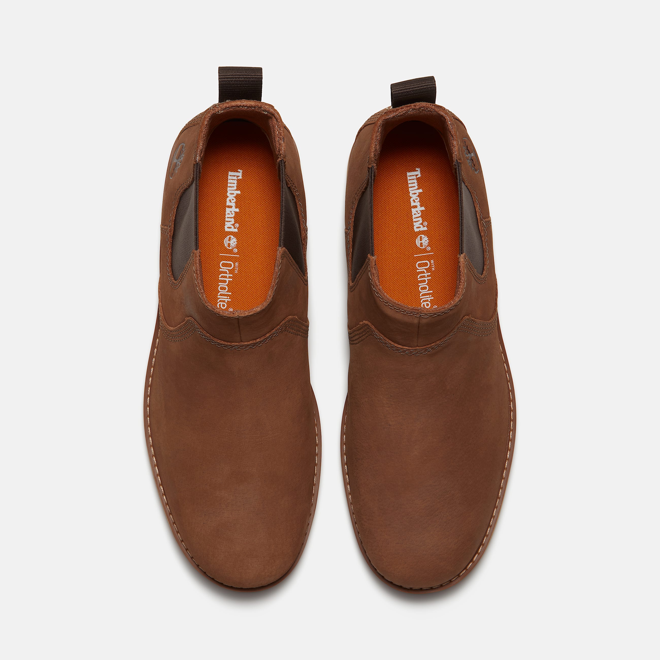 Mens Redwood Edge Chelsea Boot TBL Rust Nubuck ALT2