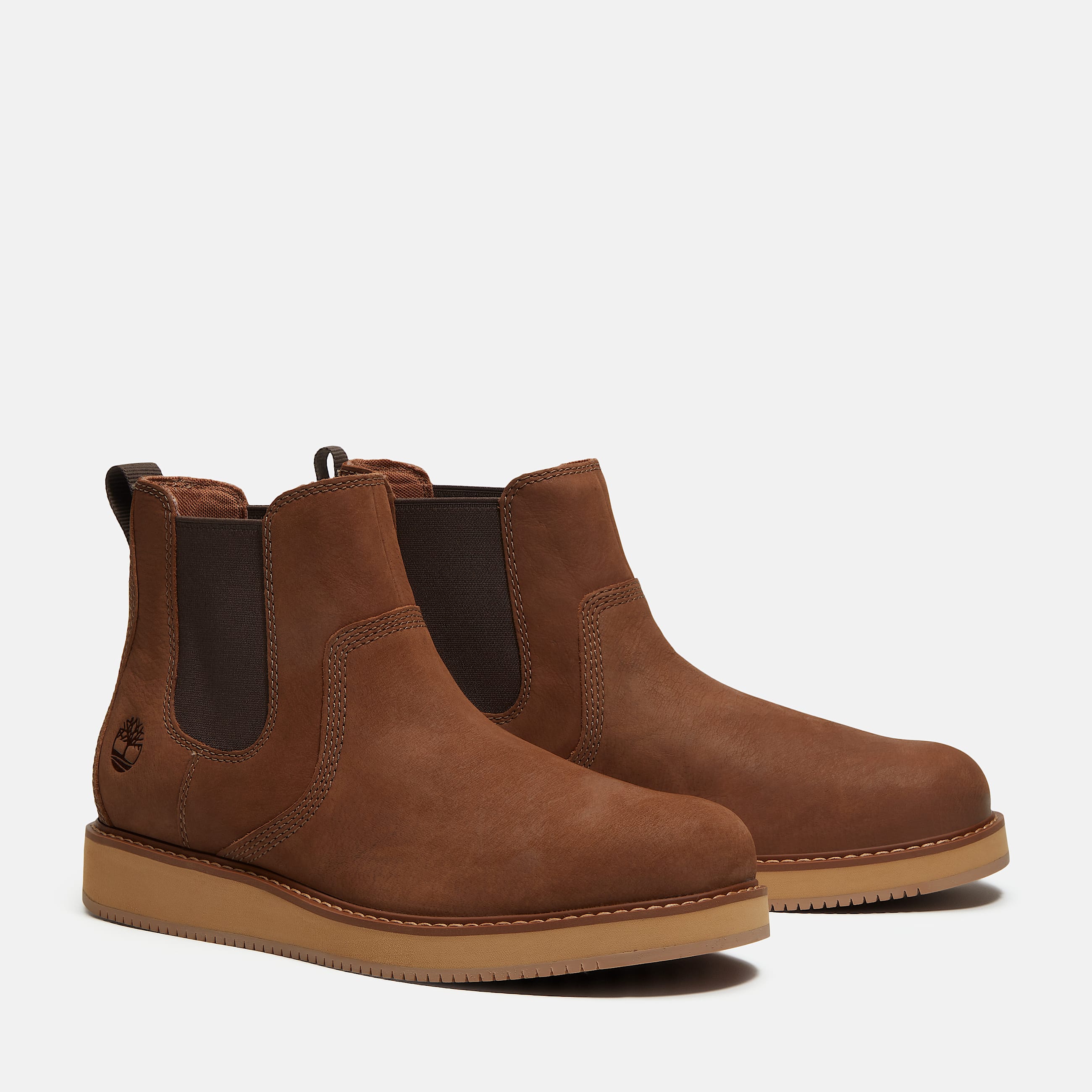 Mens Redwood Edge Chelsea Boot TBL Rust Nubuck ALT4