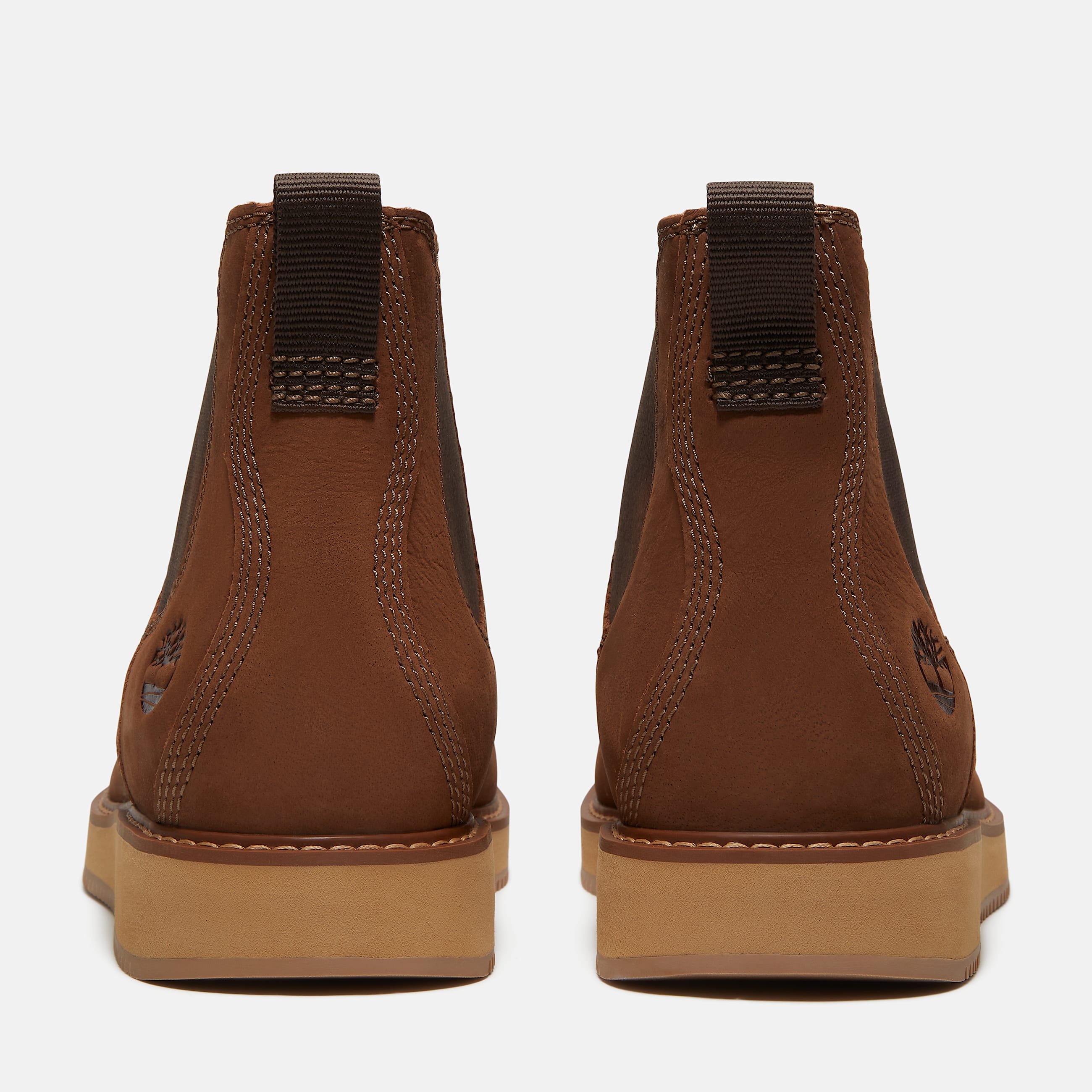 Mens Redwood Edge Chelsea Boot TBL Rust Nubuck ALT5
