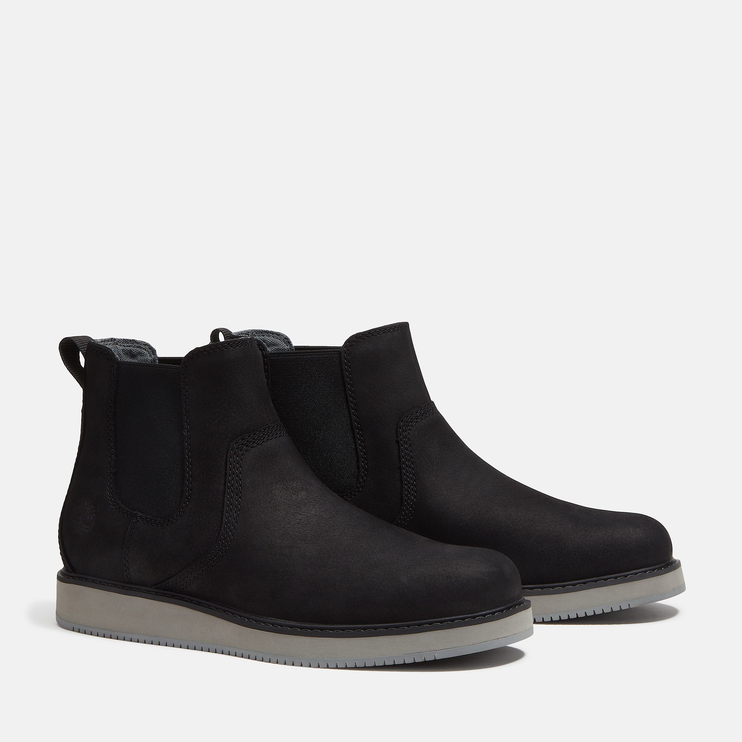 Mens Redwood Edge Chelsea Boot TBL Black Nubuck ALT4