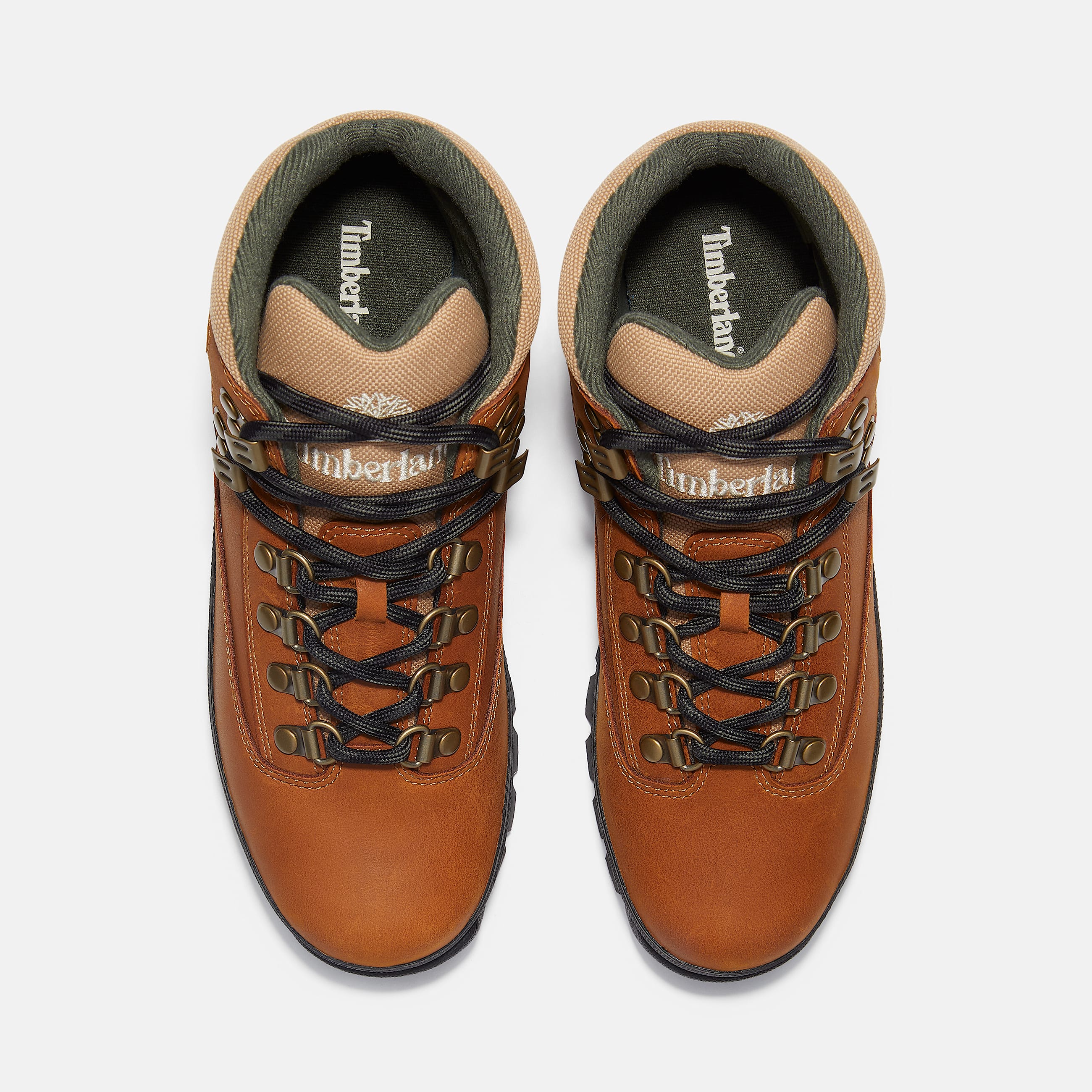 Euro Hiker para Mujer TBL Piel de grano completo color trigo ALT2