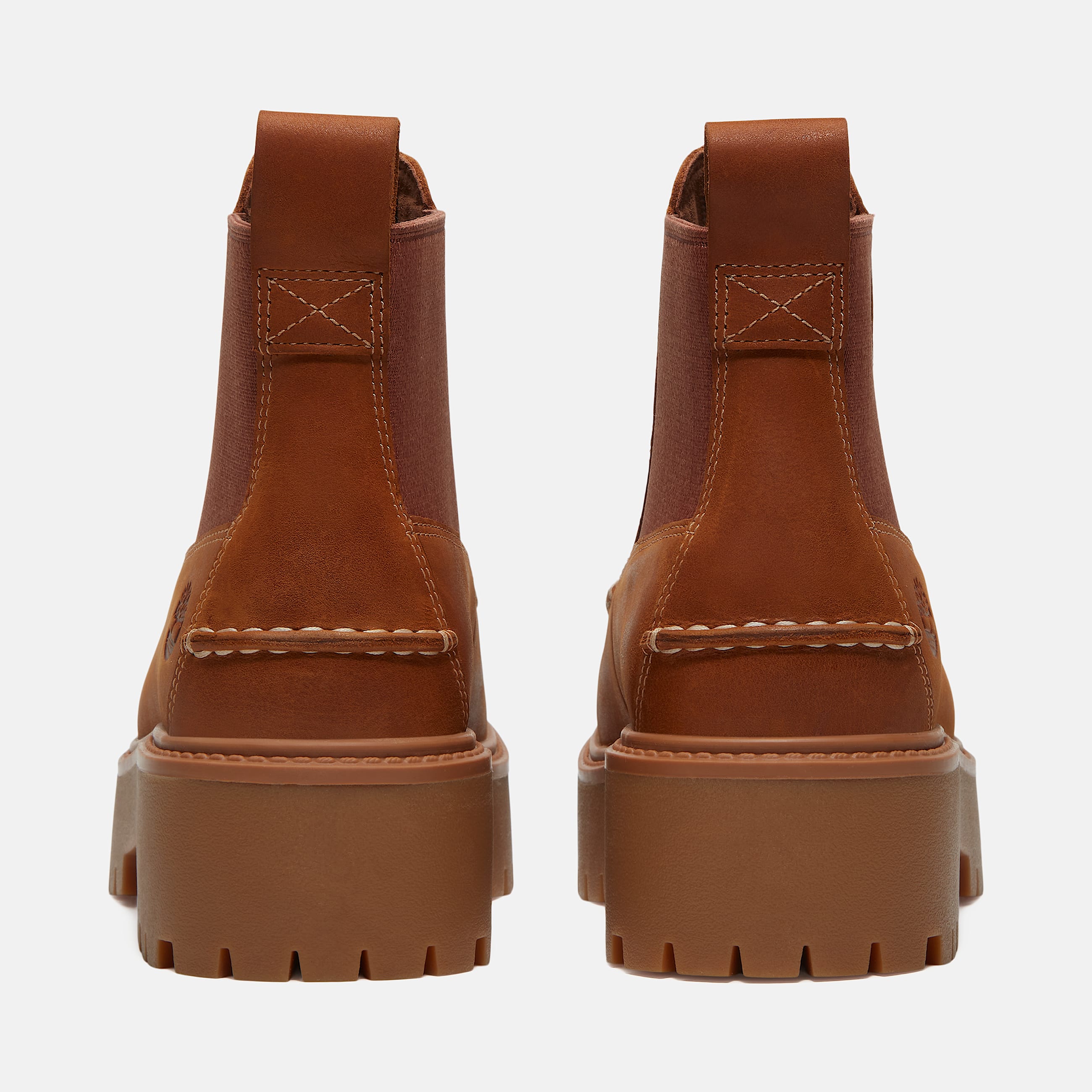 Womens Stone Street Platform Chelsea Boot TBL Wheat FullGrain ALT5