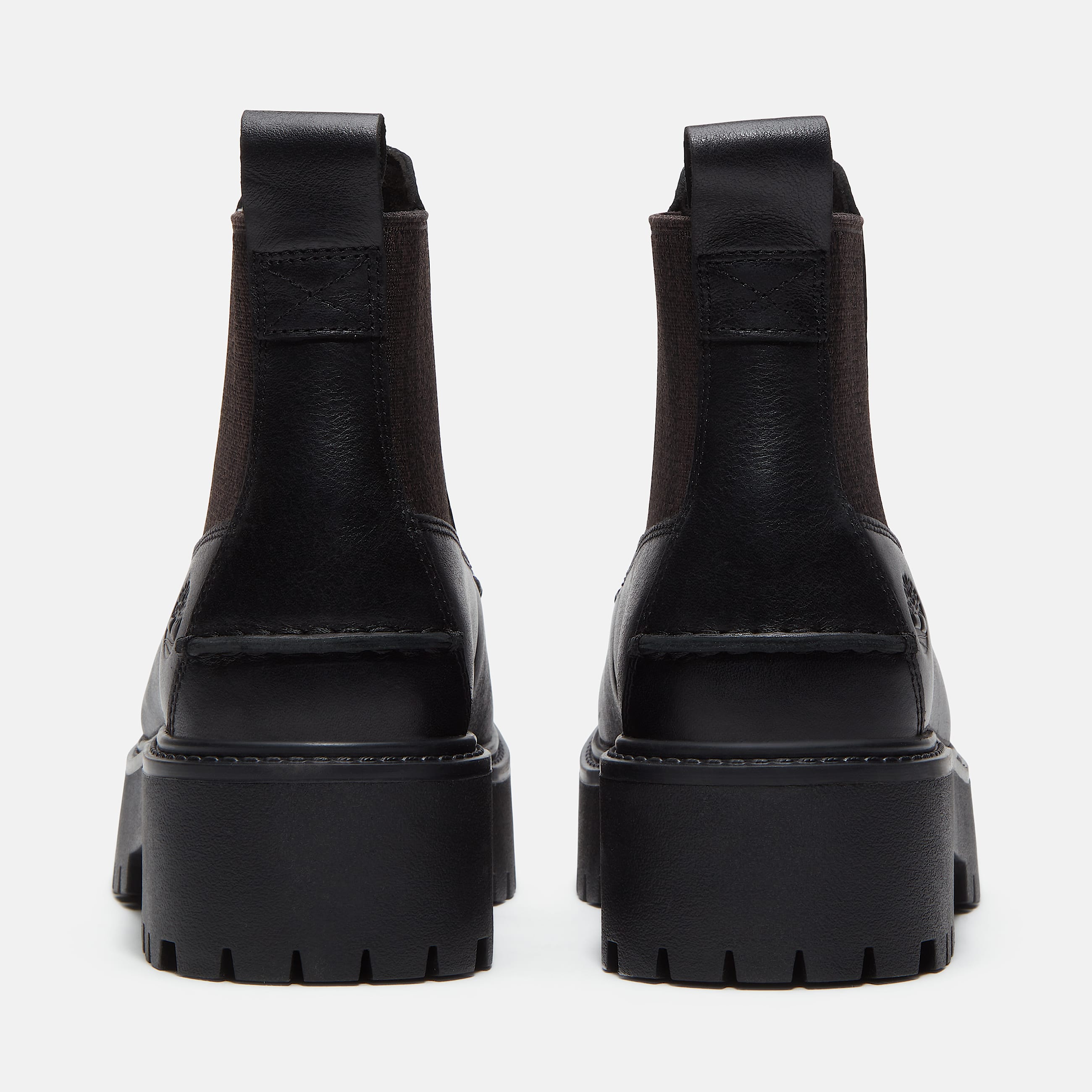 Womens Stone Street Platform Chelsea Boot TBL Black FullGrain ALT5
