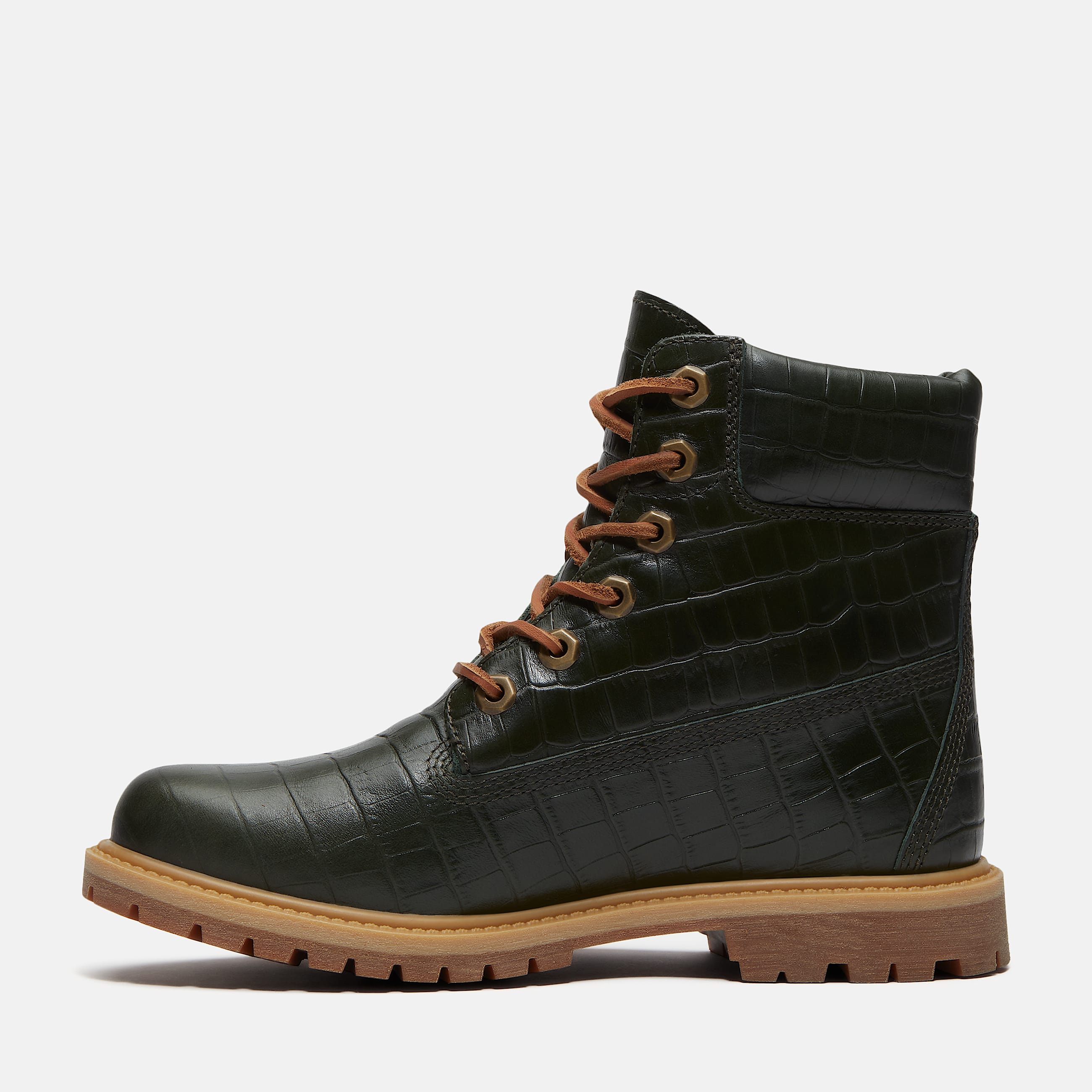 Botas Timberland Premium de 6 pulgadas para Mujer TBL Verde oscuro de grano completo ALT6