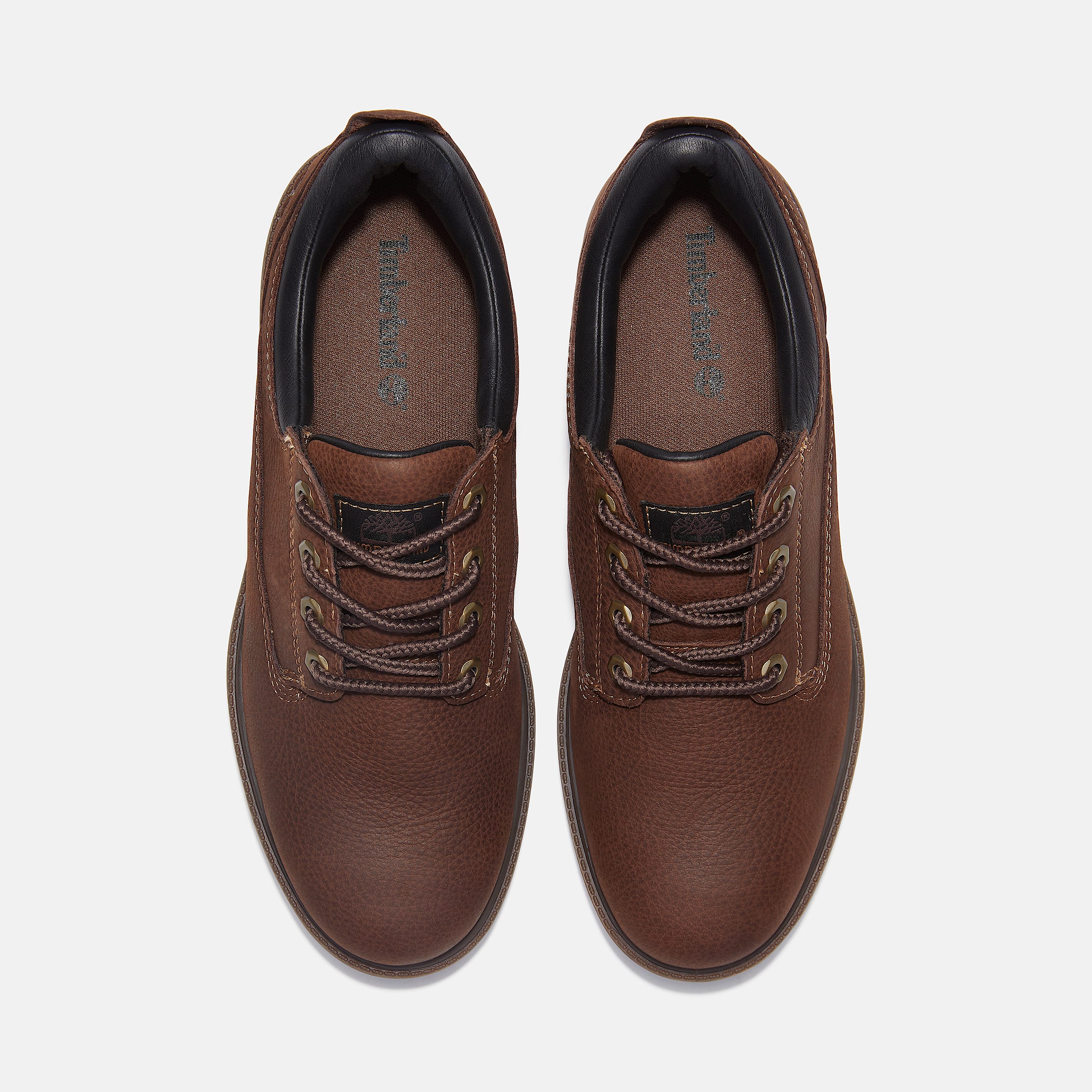 Mens Timberland Heritage Shoe TBL Dark Brown FullGrain ALT2