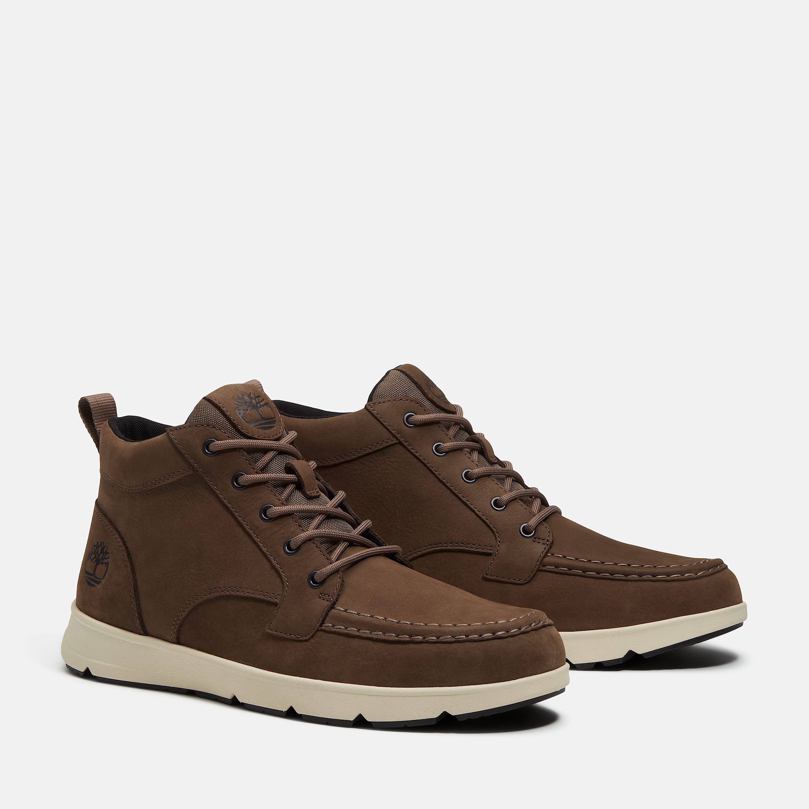 Tenis Parker Street Mid para Hombre TBL Nobuck marrn medio ALT4