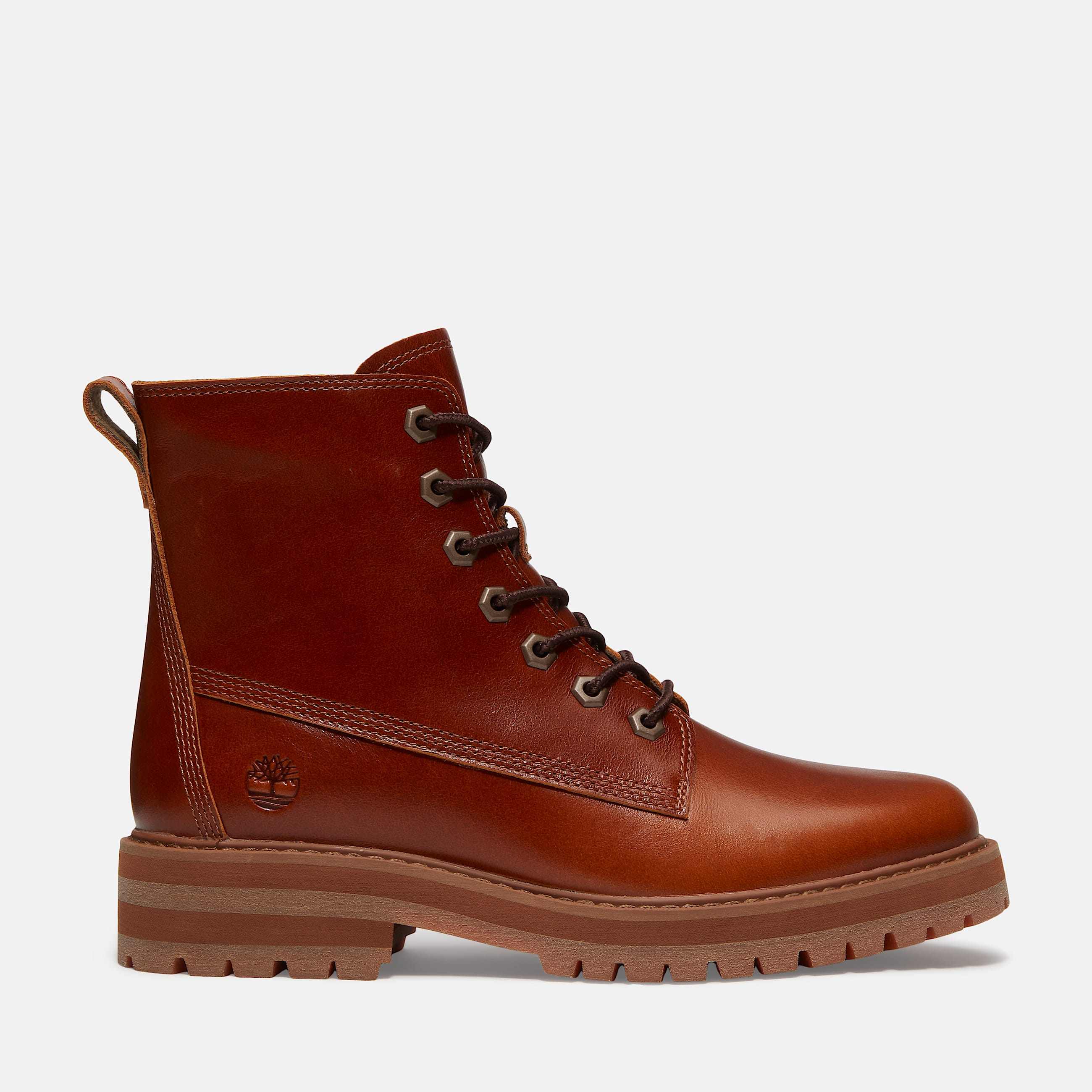 Botas Britton Drive para Mujer TBL Piel de grano entero marrn medio HERO