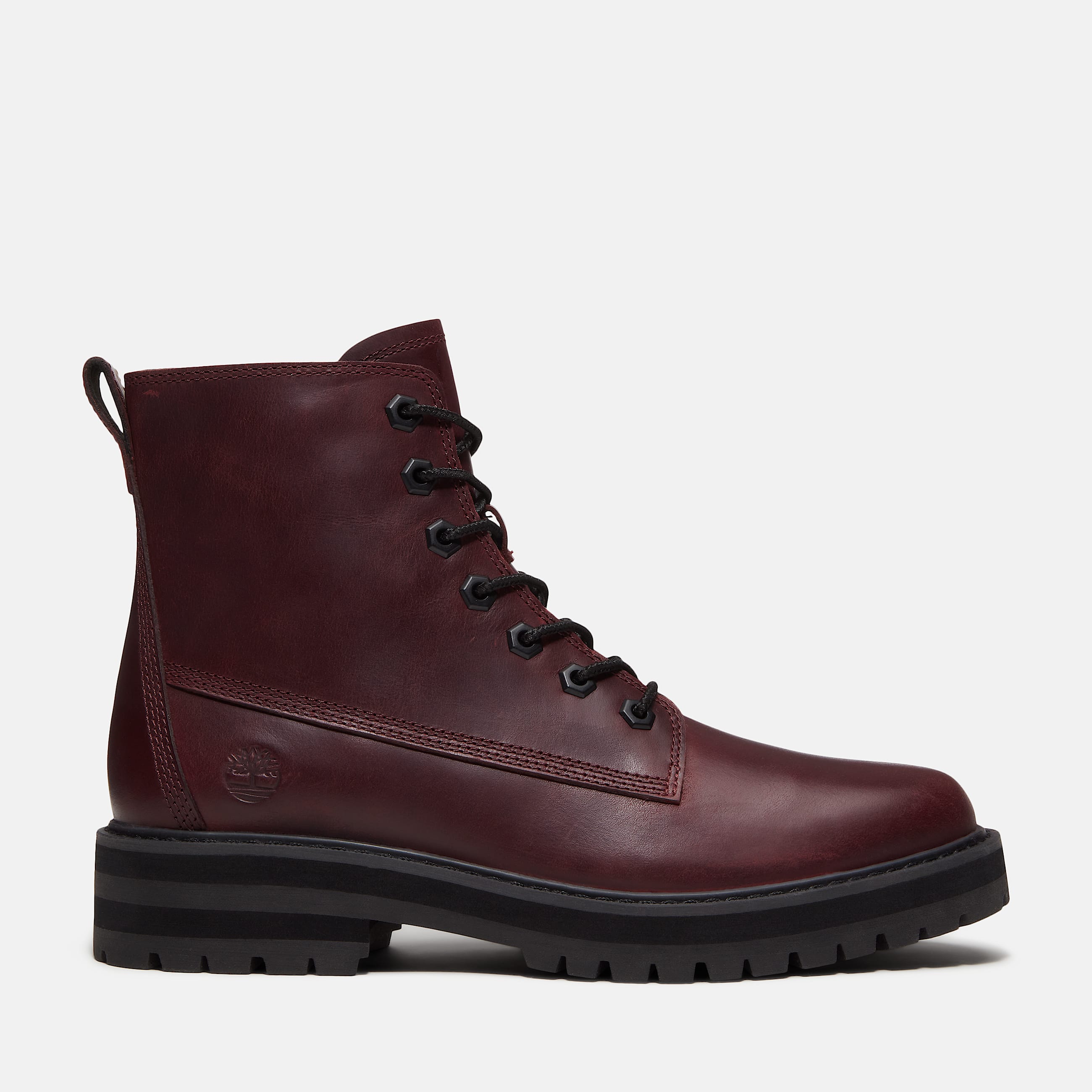 Botas Britton Drive para Mujer TBL Piel de grano entero Borgoa HERO