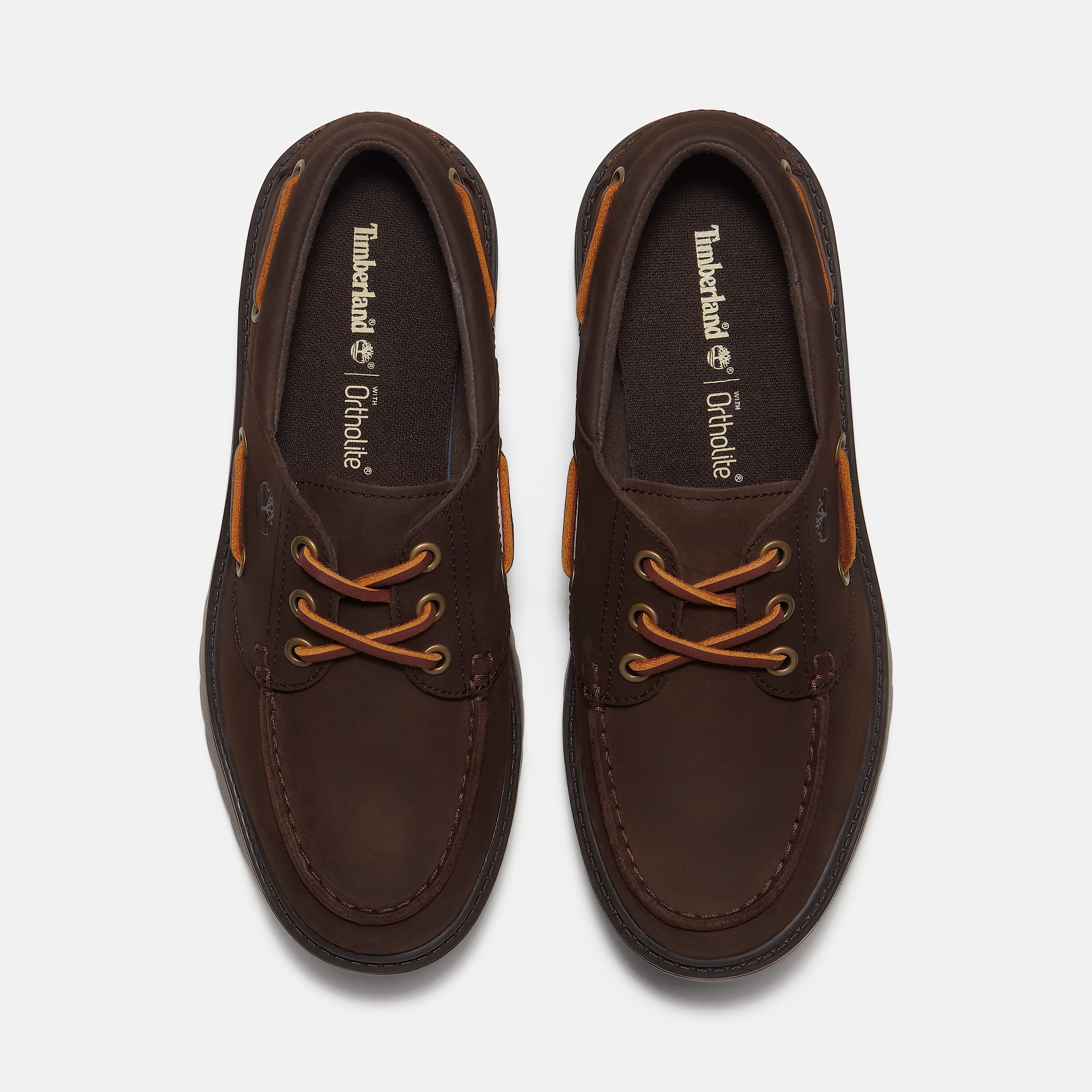 Womens Stone Street Platform Boat Shoe TBL Dark Brown Nubuck ALT2