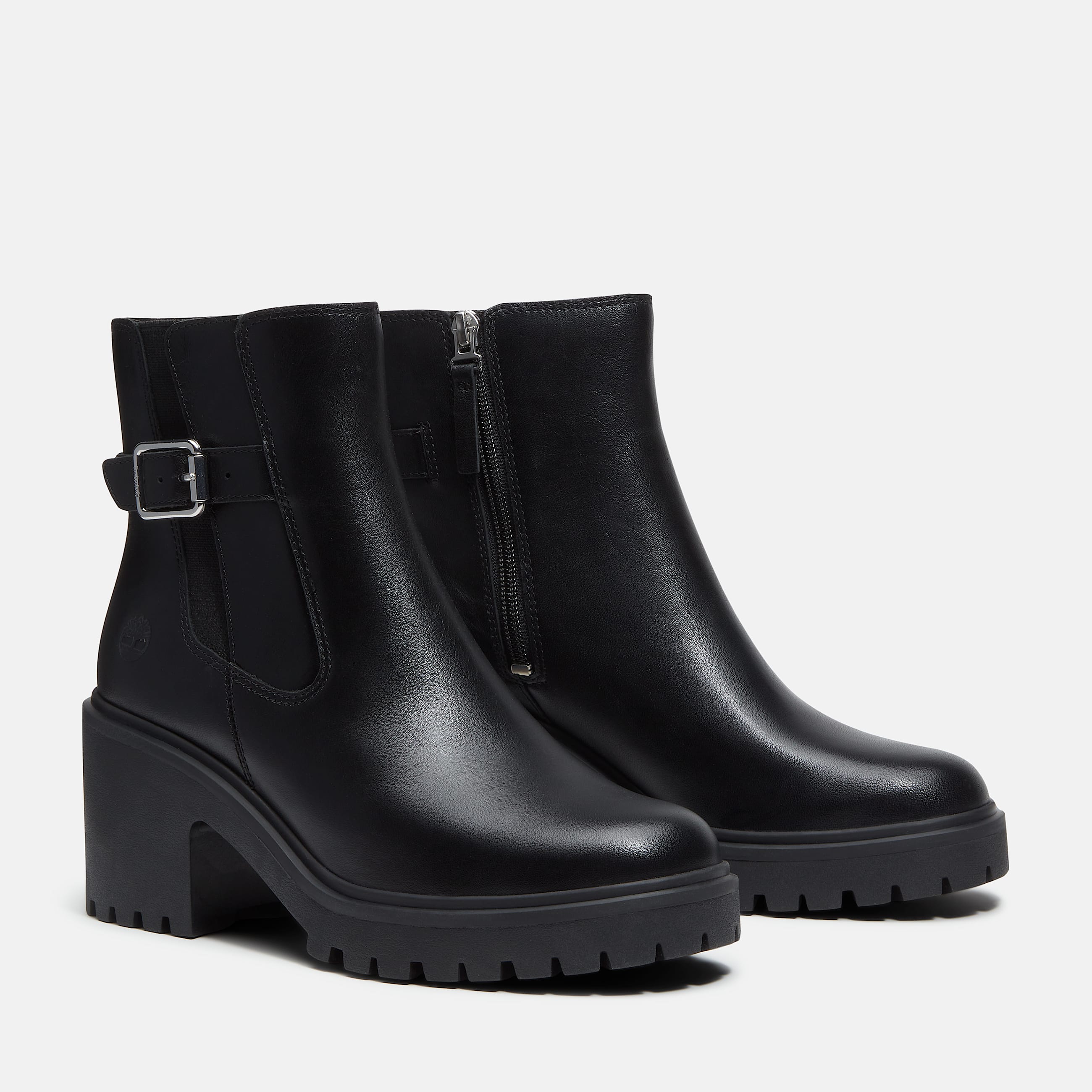 Botas Chelsea Stone Heights para Mujer TBL Piel de grano entero negro ALT4