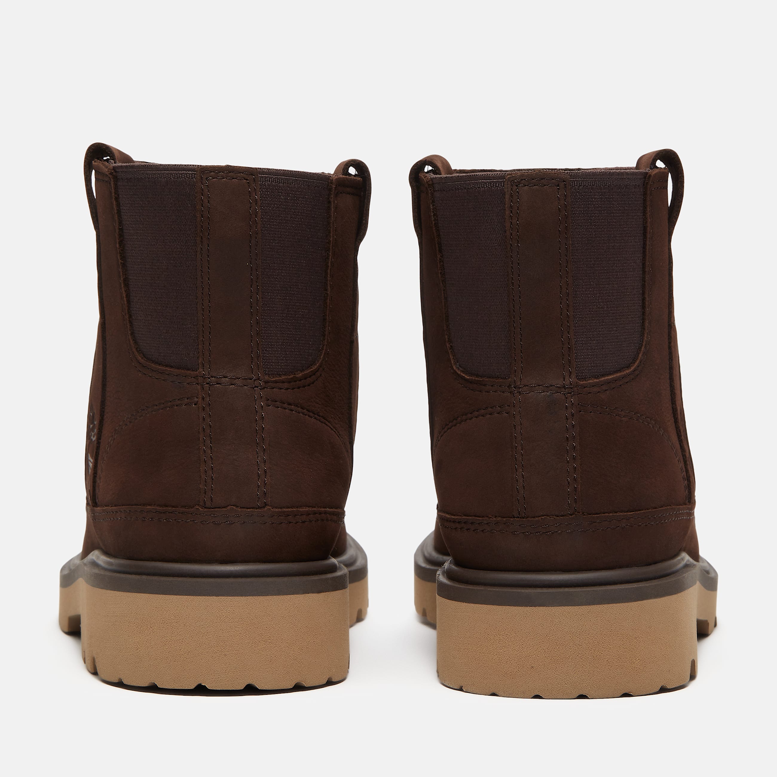Botas sin agujetas Rowan Way para Mujer TBL Nobuck marrn oscuro ALT5