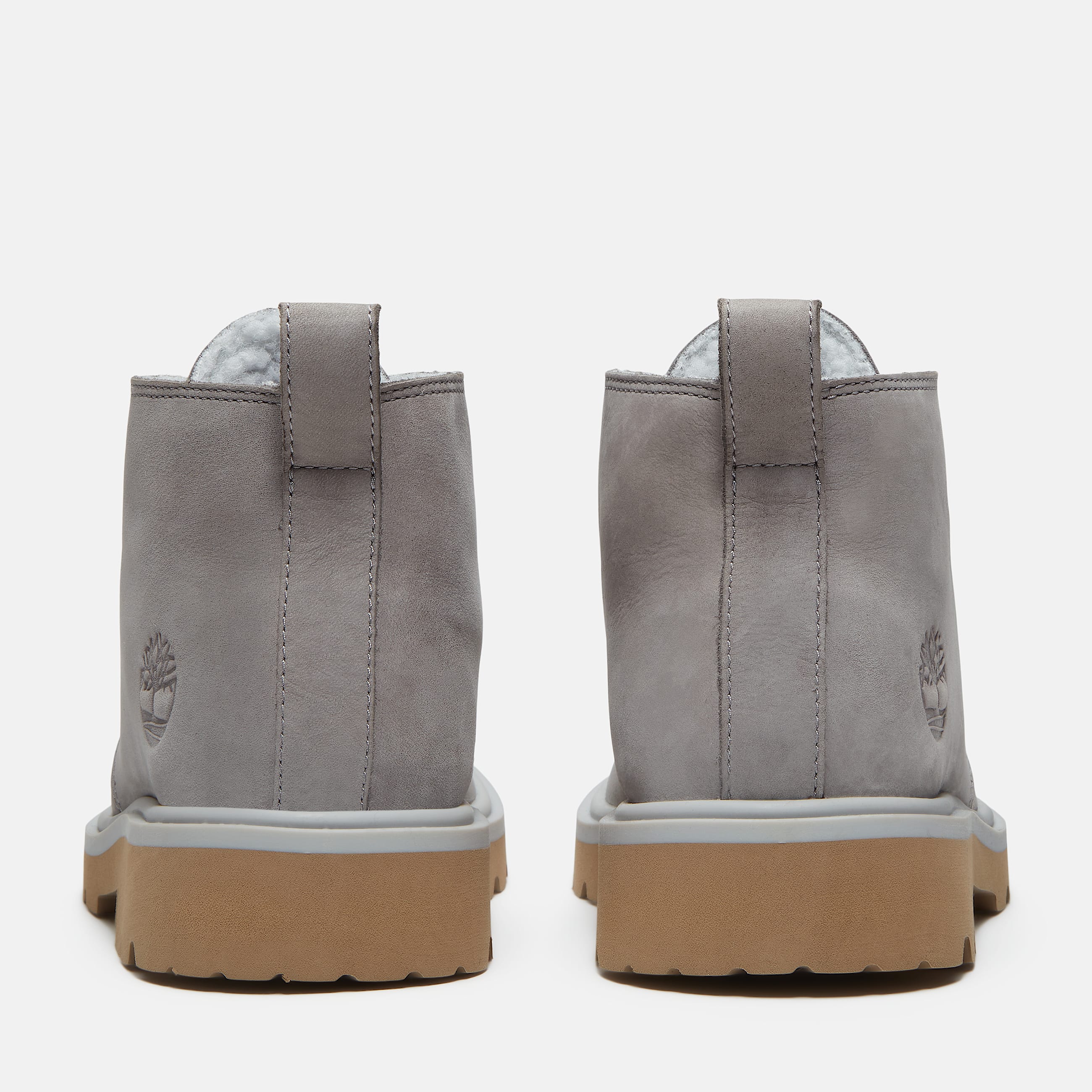 Botas chukka con forro clido Rowan Way para Mujer TBL Nobuck gris medio ALT5