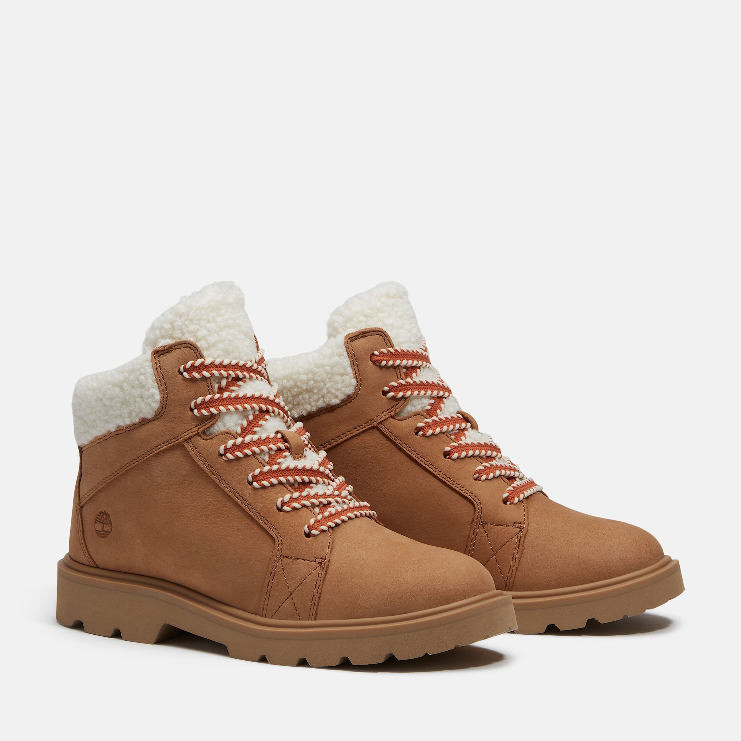 Botas chukka Rowan Way para Mujer TBL Nobuck marrn medio ALT4