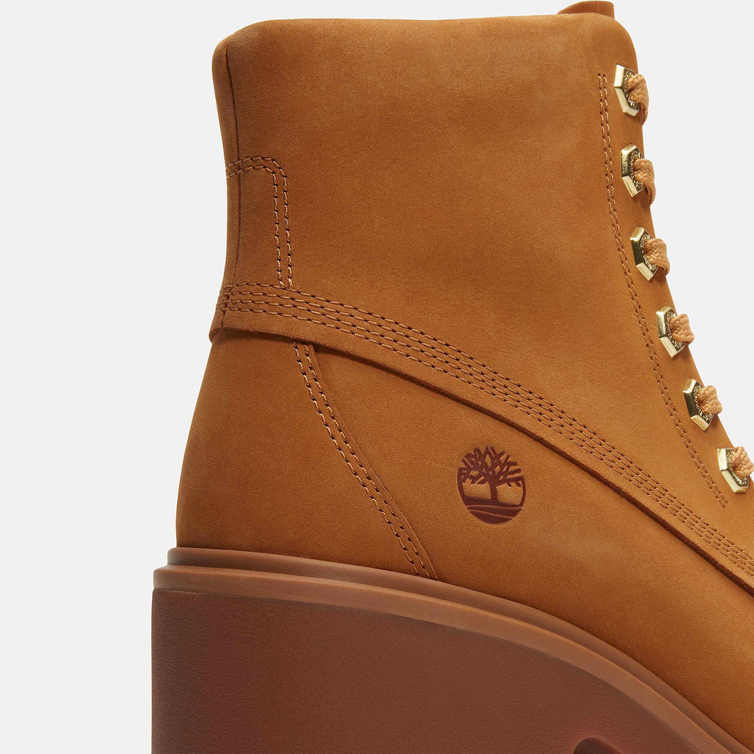 Botas Stone Heights Mid para Mujer TBL Nobuck color trigo ALT7