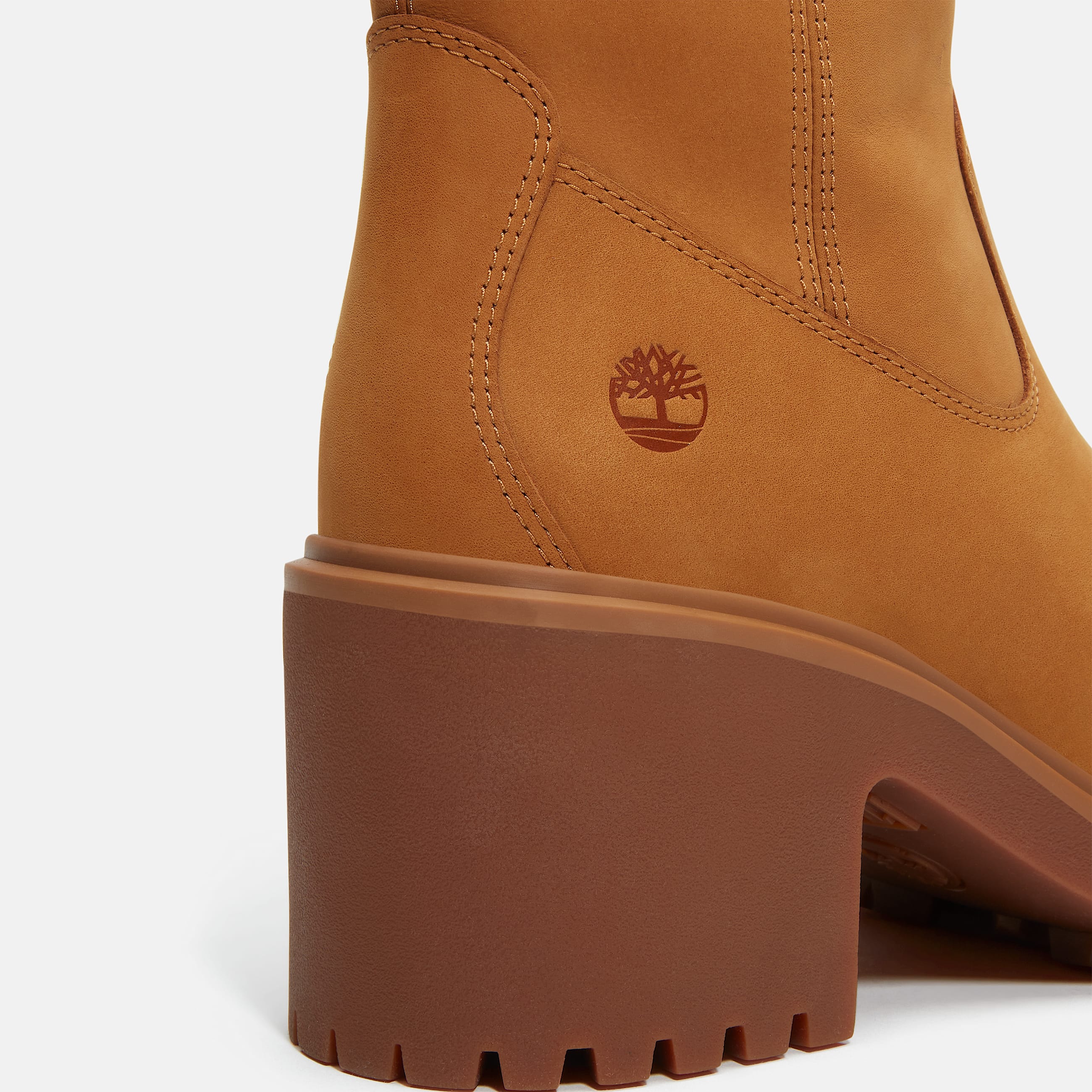 Botas altas con cierre lateral Stone Heights para Mujer TBL Nobuck color trigo ALT8