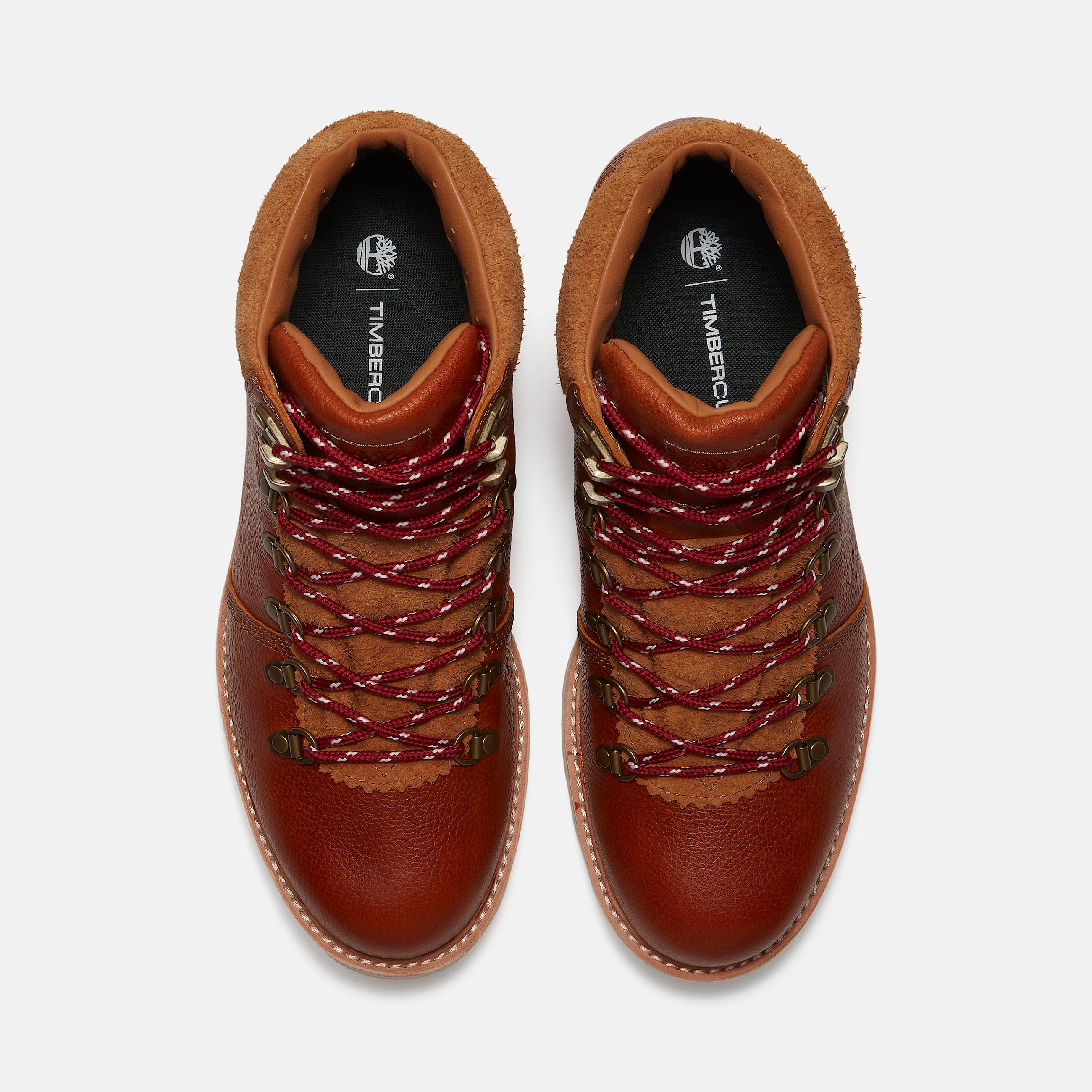 Mens Britton Mills Mid Waterproof Boot TBL Rust FullGrain ALT2