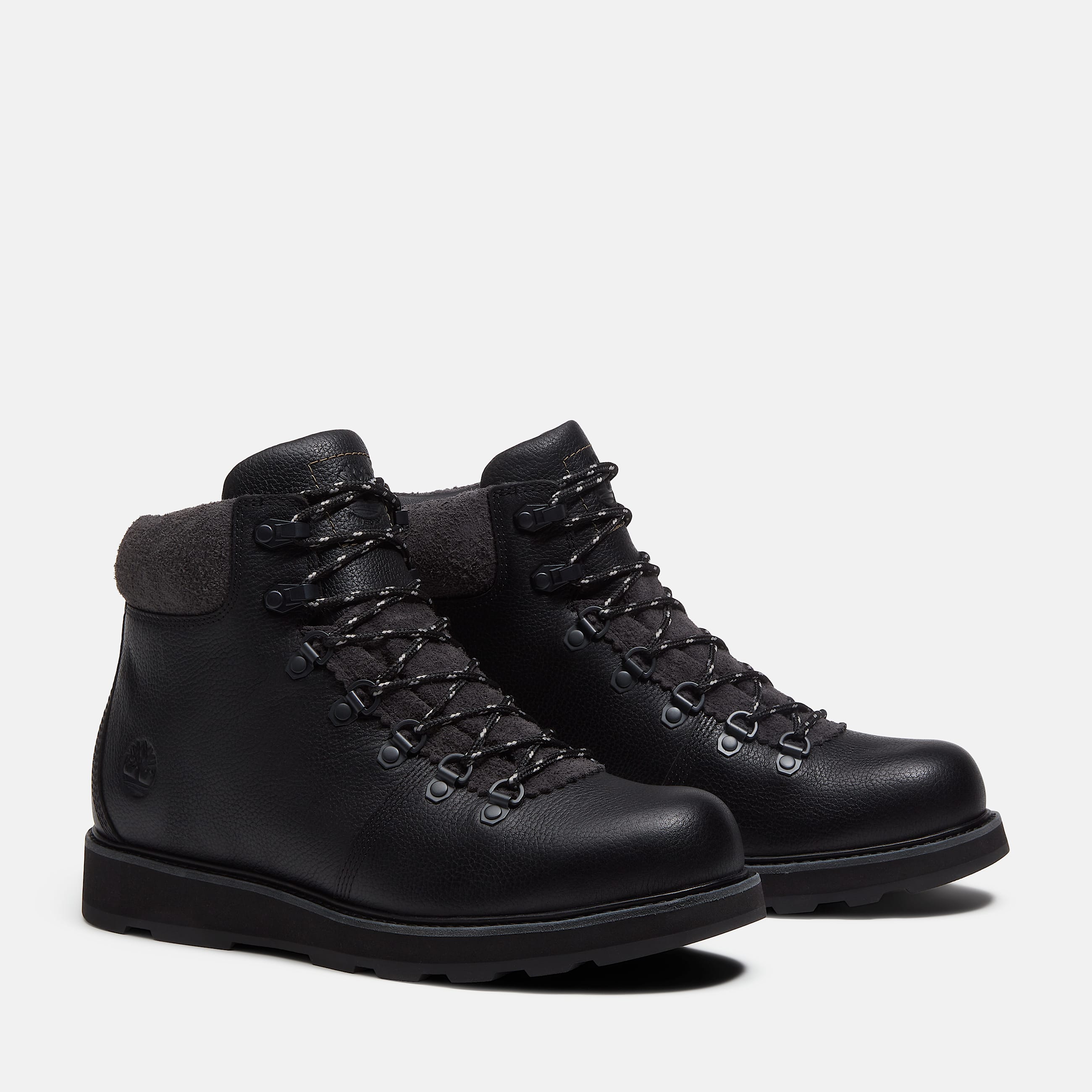 Mens Britton Mills Mid Waterproof Boot TBL Black FullGrain ALT4