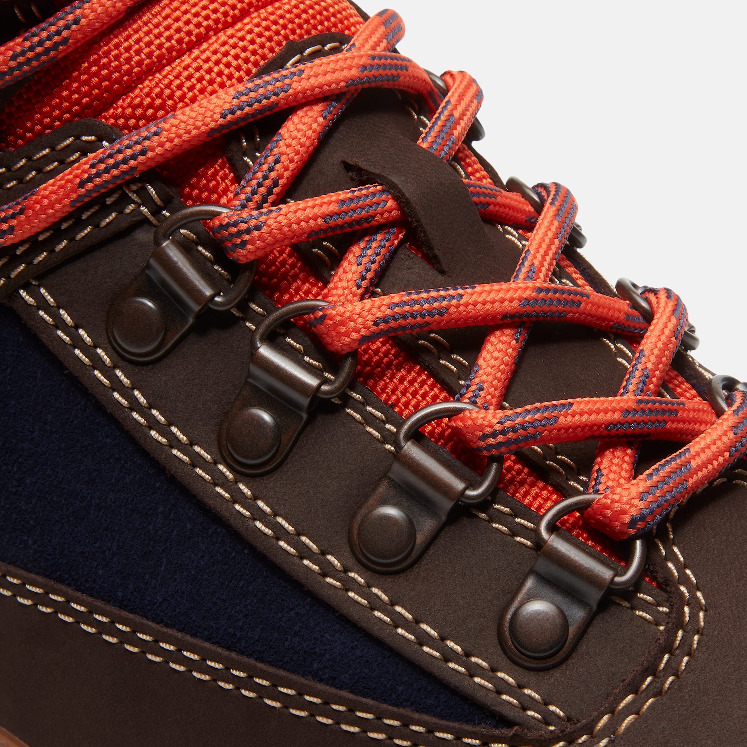 Mens Euro Hiker TBL Dark Brown NubuckDark Blue ALT7