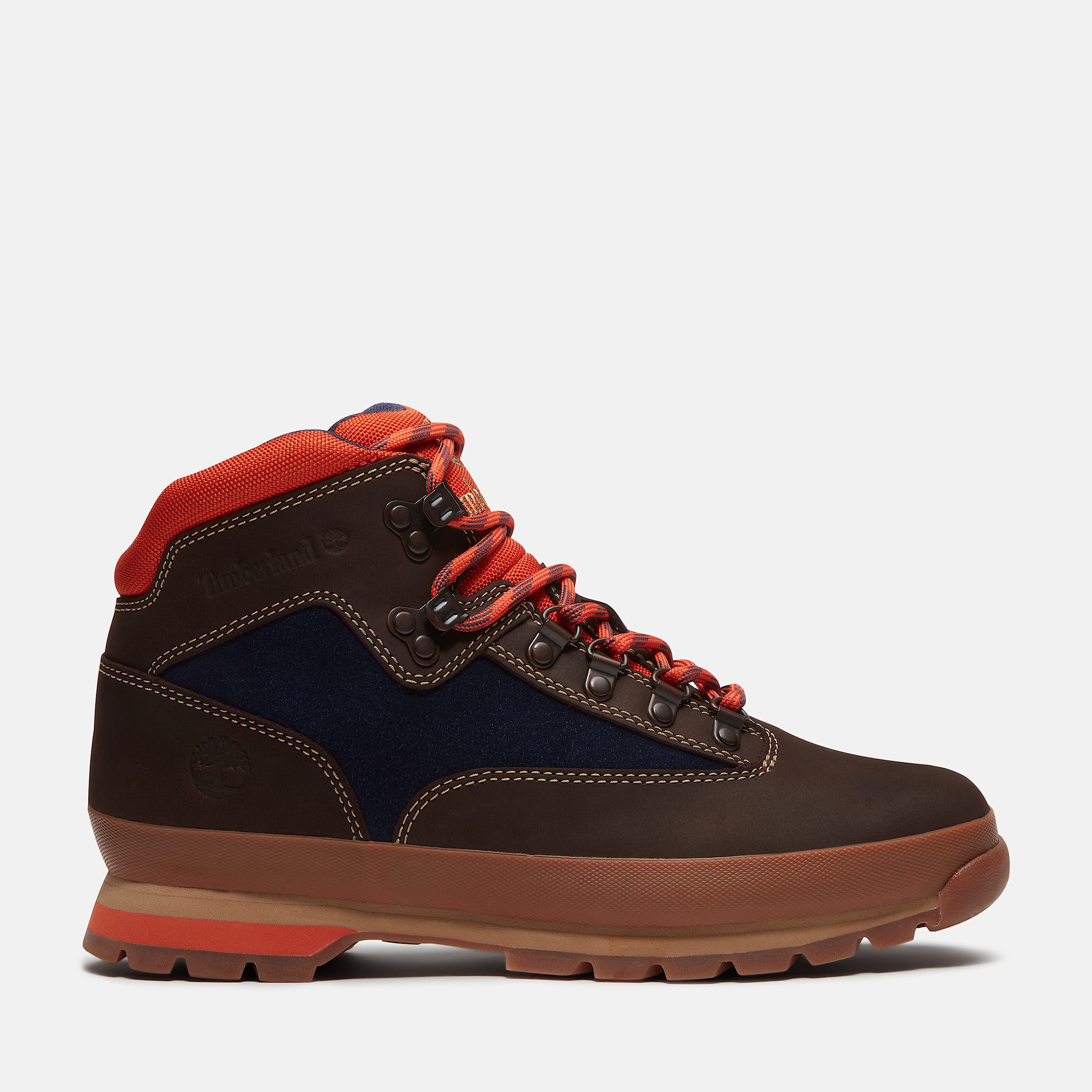 Mens Euro Hiker TBL Dark Brown NubuckDark Blue HERO