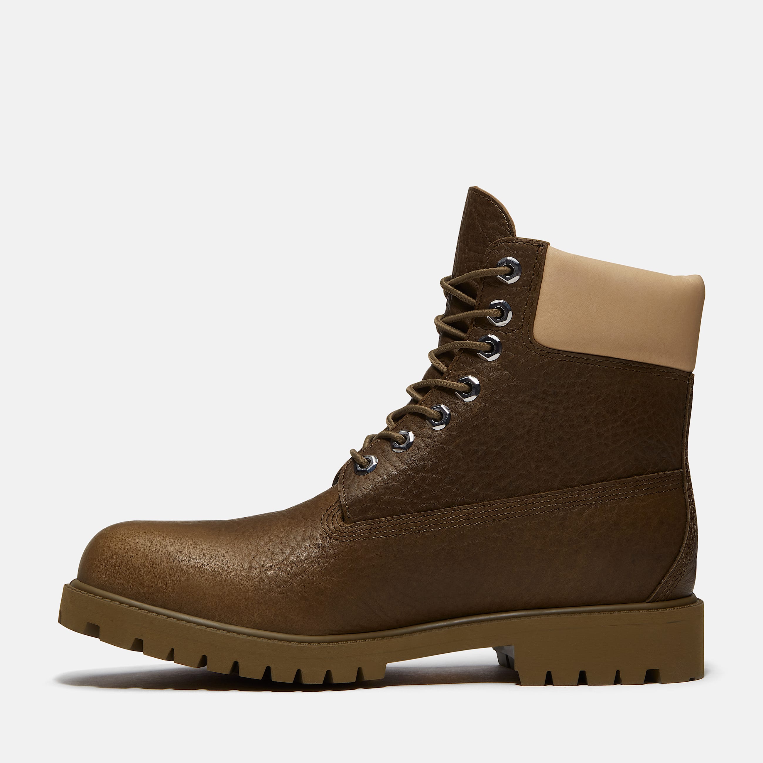 Mens Timberland Heritage 6Inch Boot with GORETEX Membrane TBL Olive FullGrain ALT6
