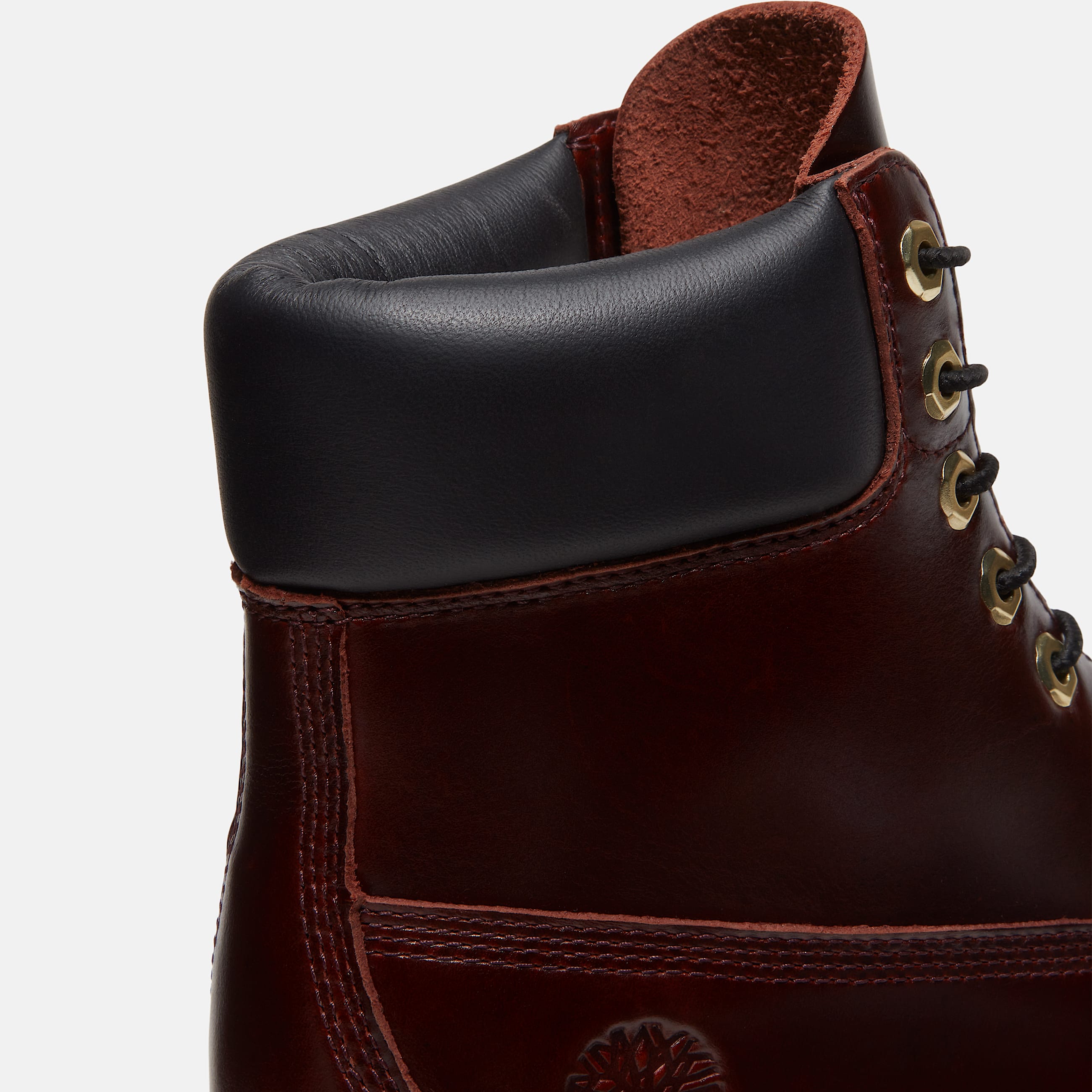 Botas Timberland Heritage de 6 pulgadas impermeables para Hombre TBL Piel de grano completo color burdeos ALT7
